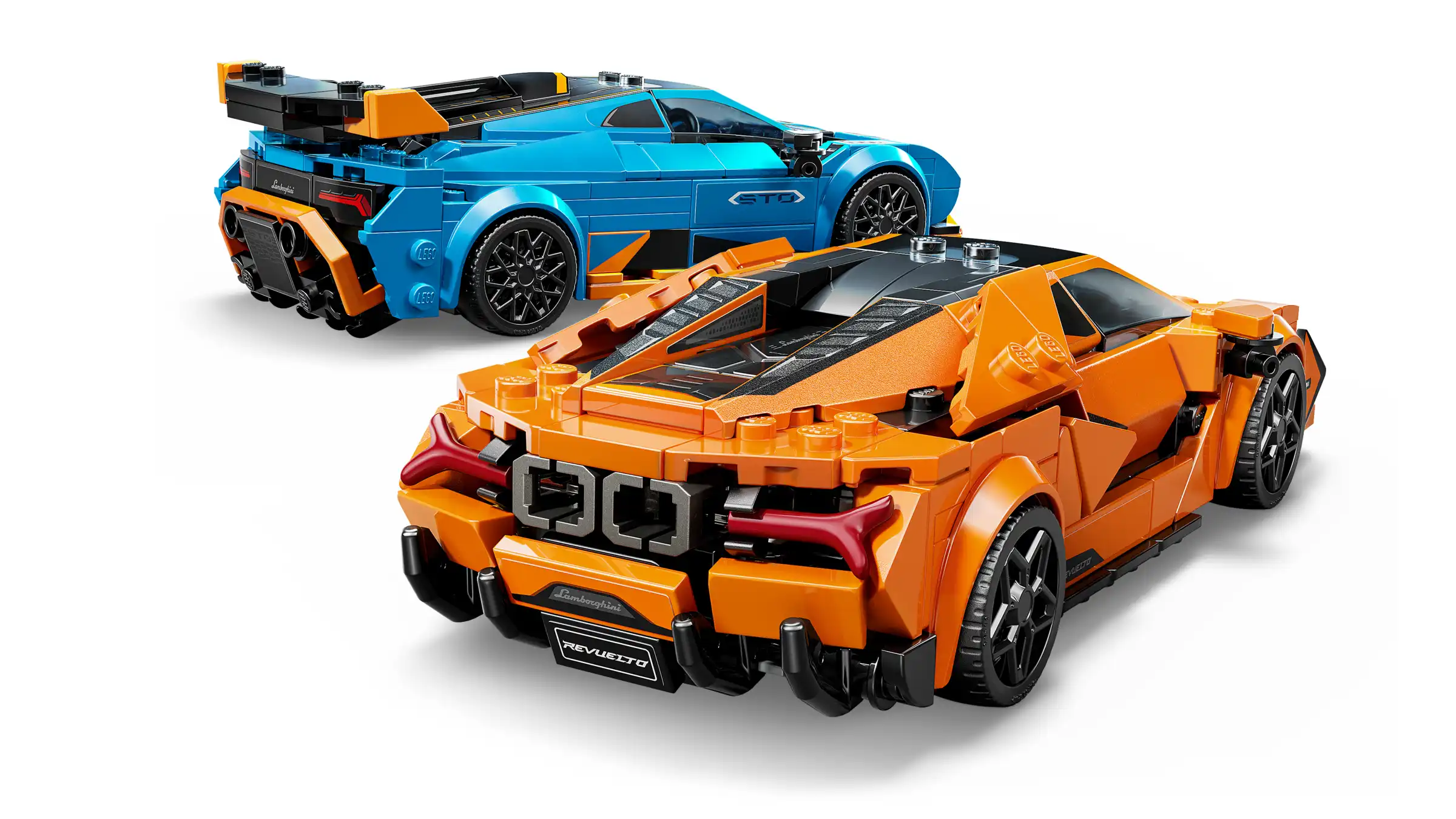 Zdjecie zestawu LEGO 77238 Speed Champions Lamborghini Revuelto i Huracán STO 4