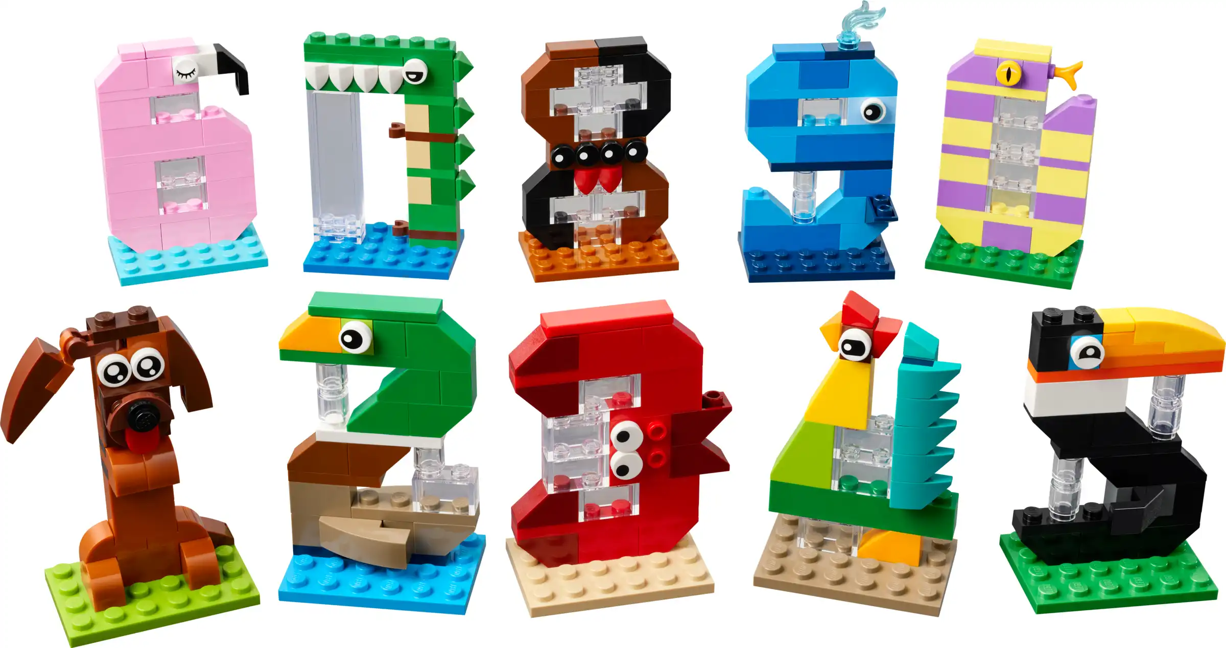 Zdjecie zestawu LEGO 40807 Inne Urodzinowe cyferki 1