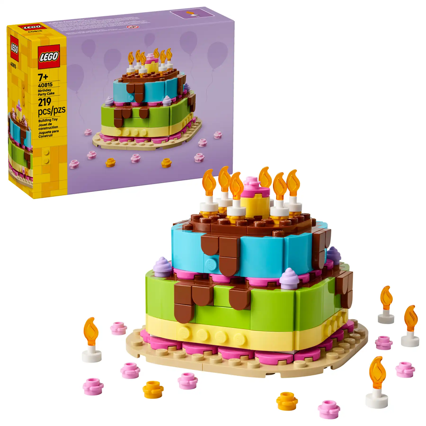 Zdjecie zestawu LEGO 40815 Inne Tort na przyjęcie urodzinowe 1