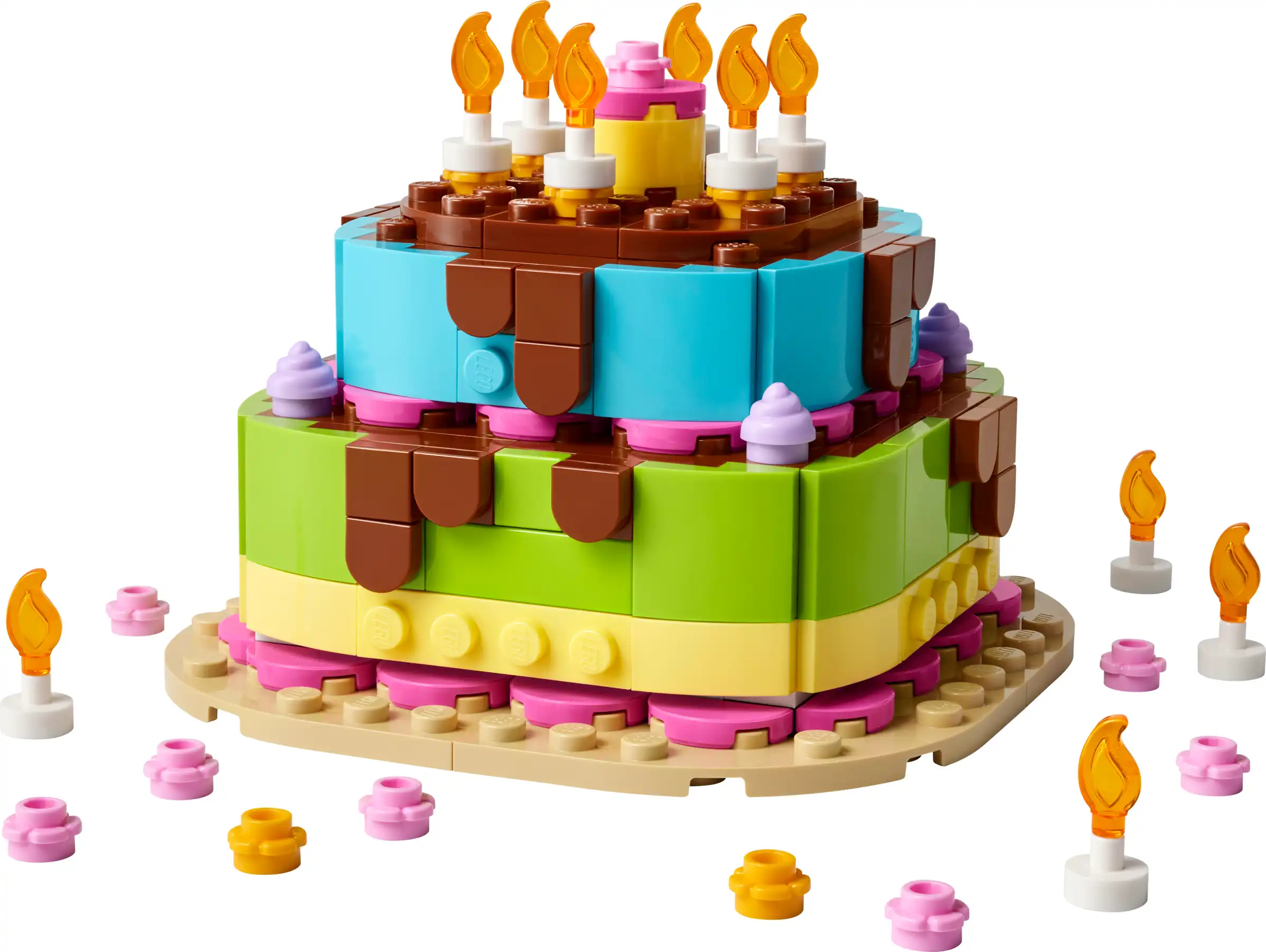 Zdjecie zestawu LEGO 40815 Inne Tort na przyjęcie urodzinowe 1