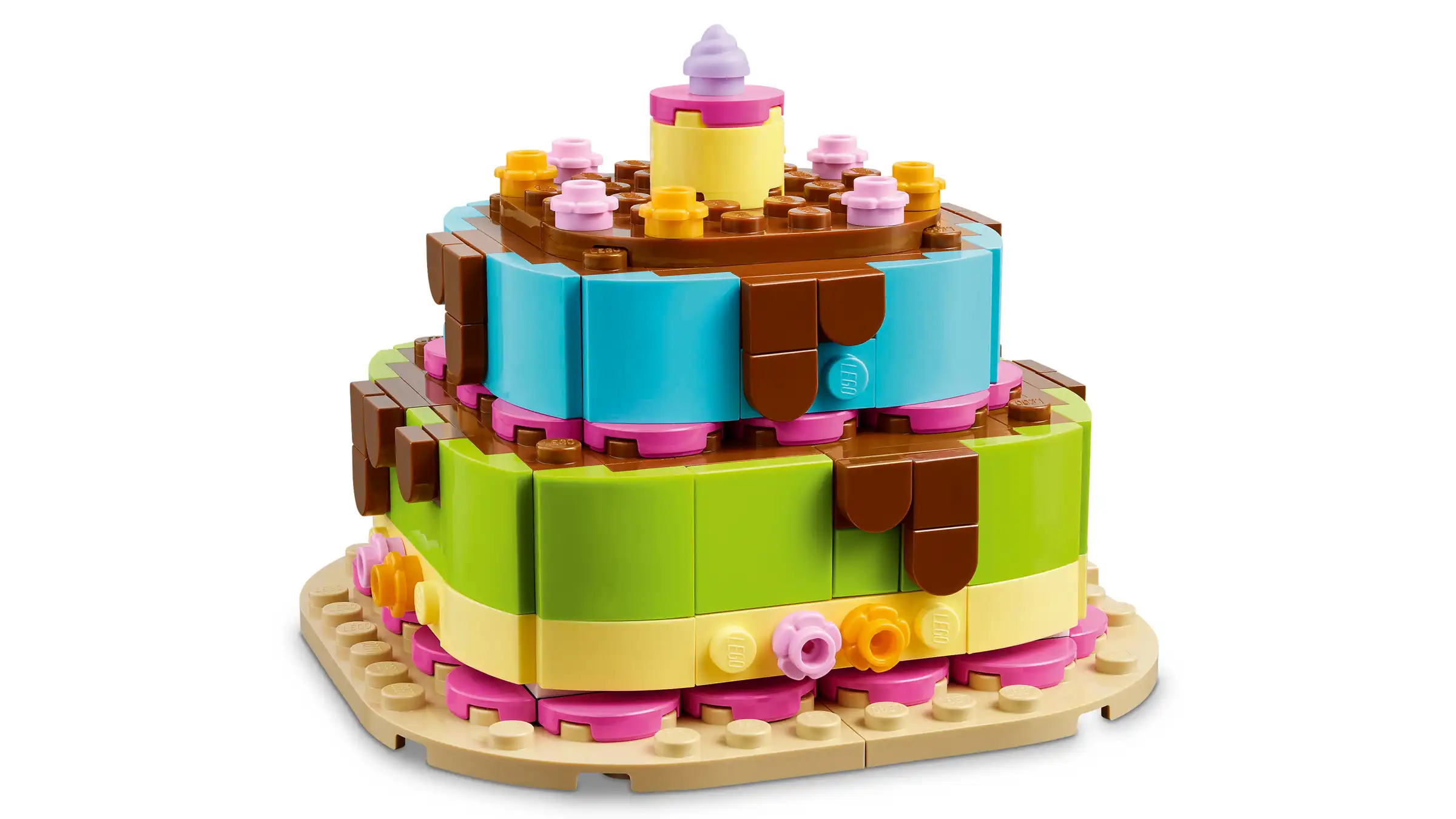 Zdjecie zestawu LEGO 40815 Inne Tort na przyjęcie urodzinowe 2