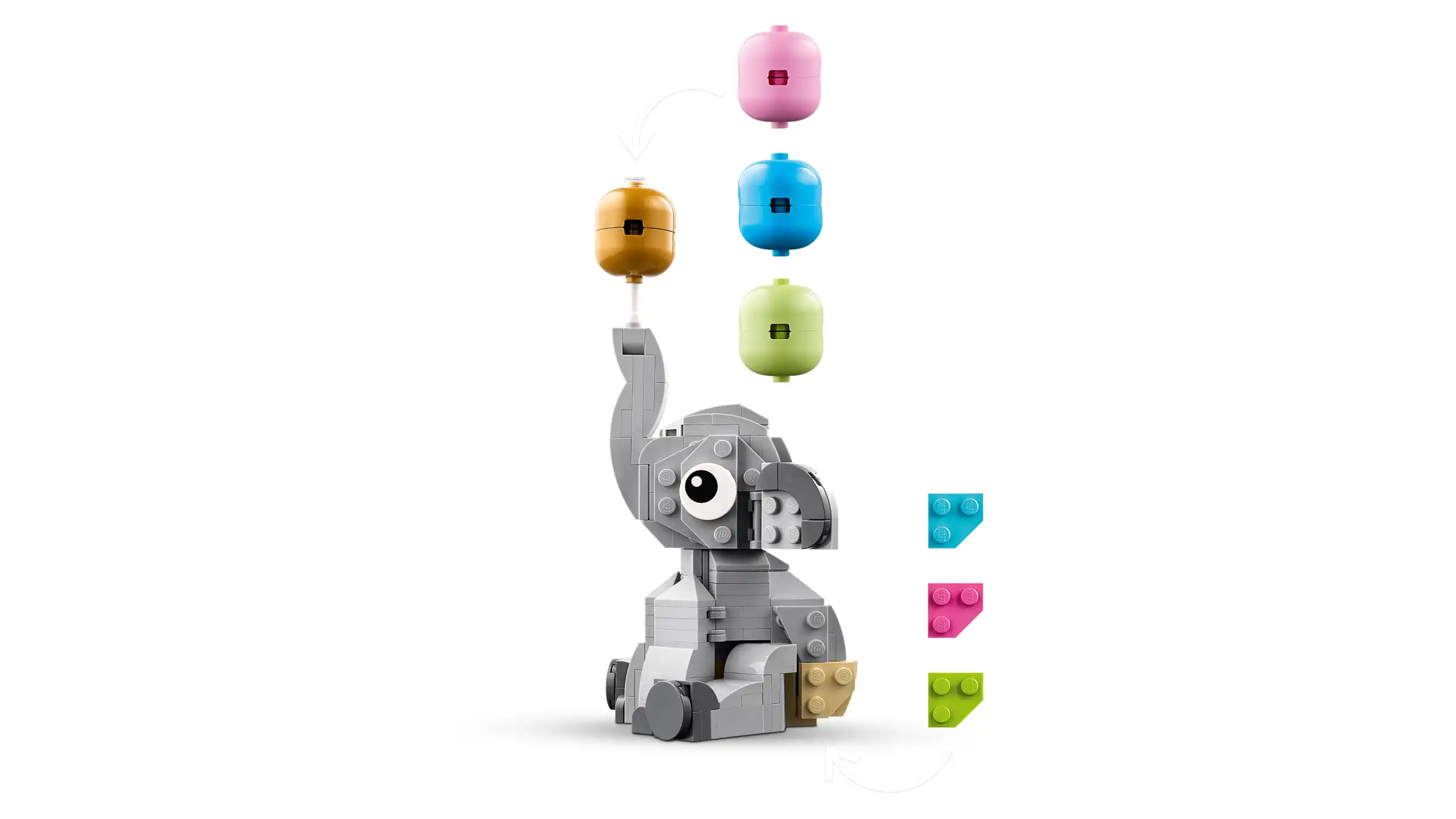 Zdjecie zestawu LEGO 40814 Inne Słoniątko na niebie 4