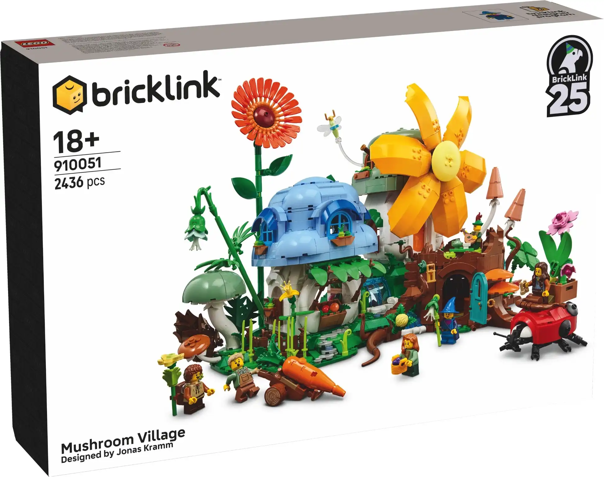 Zdjecie zestawu LEGO 910051 BrickLink Designer Program Grzybowa wioska 1