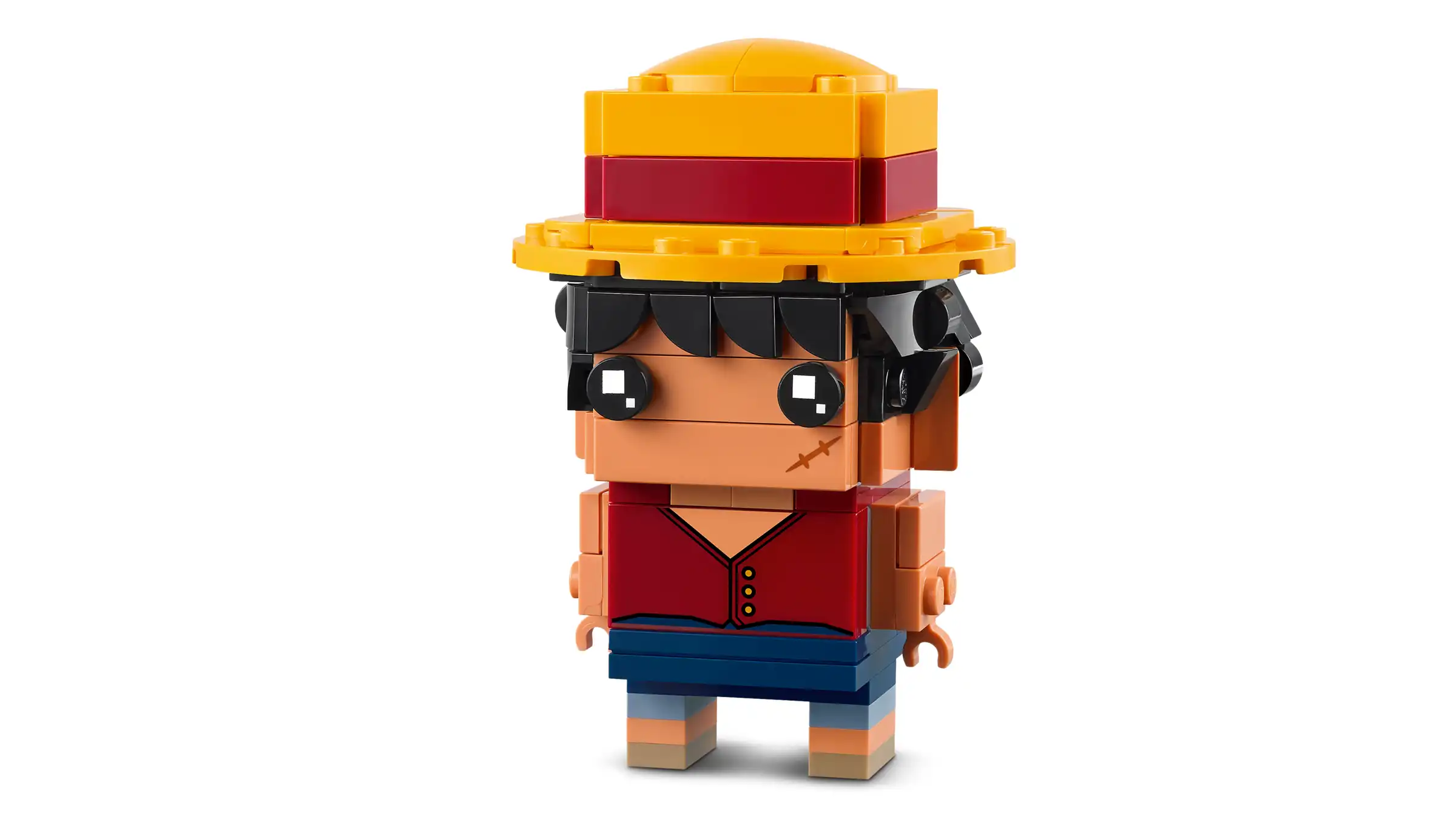 Zdjecie zestawu LEGO 40799 BrickHeadz Figurka Monkey D. Luffy’ego 3