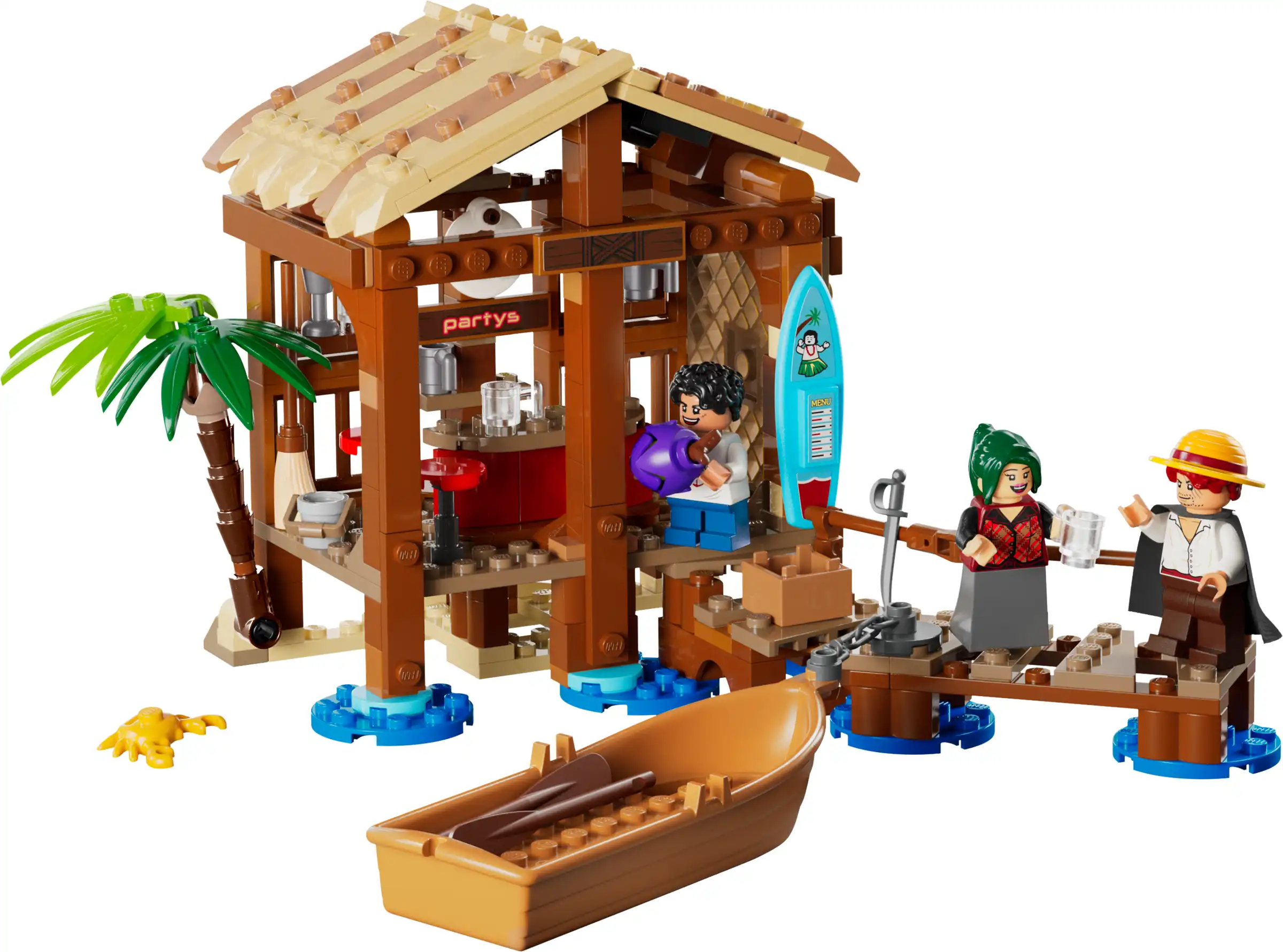 Zdjecie zestawu LEGO 75636 ONE PIECE Chatka w wiosce Fuusha 1