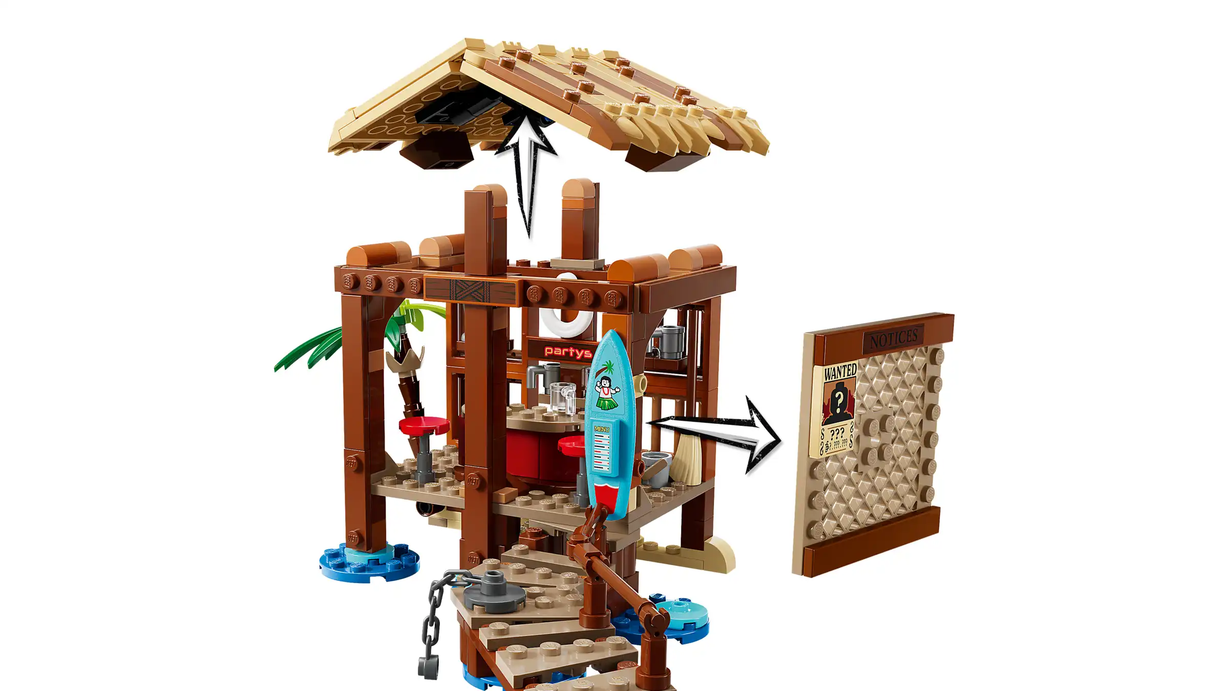 Zdjecie zestawu LEGO 75636 ONE PIECE Chatka w wiosce Fuusha 3