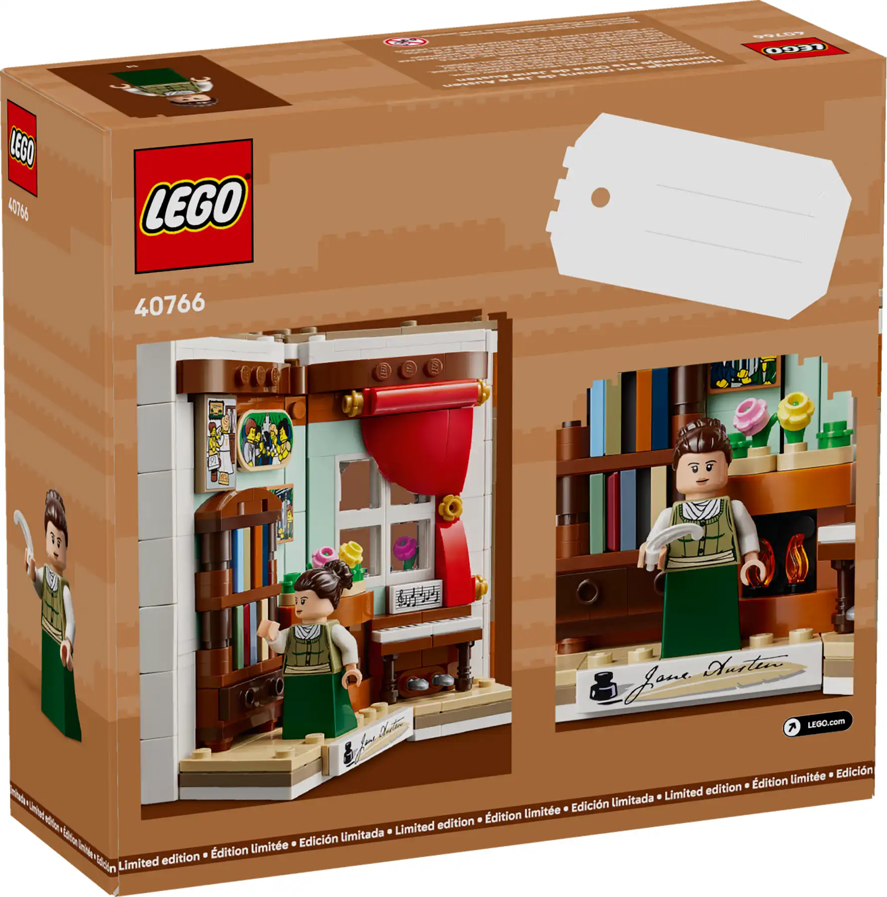Zdjecie zestawu LEGO 40766 Inne Hołd dla książek Jane Austen 4