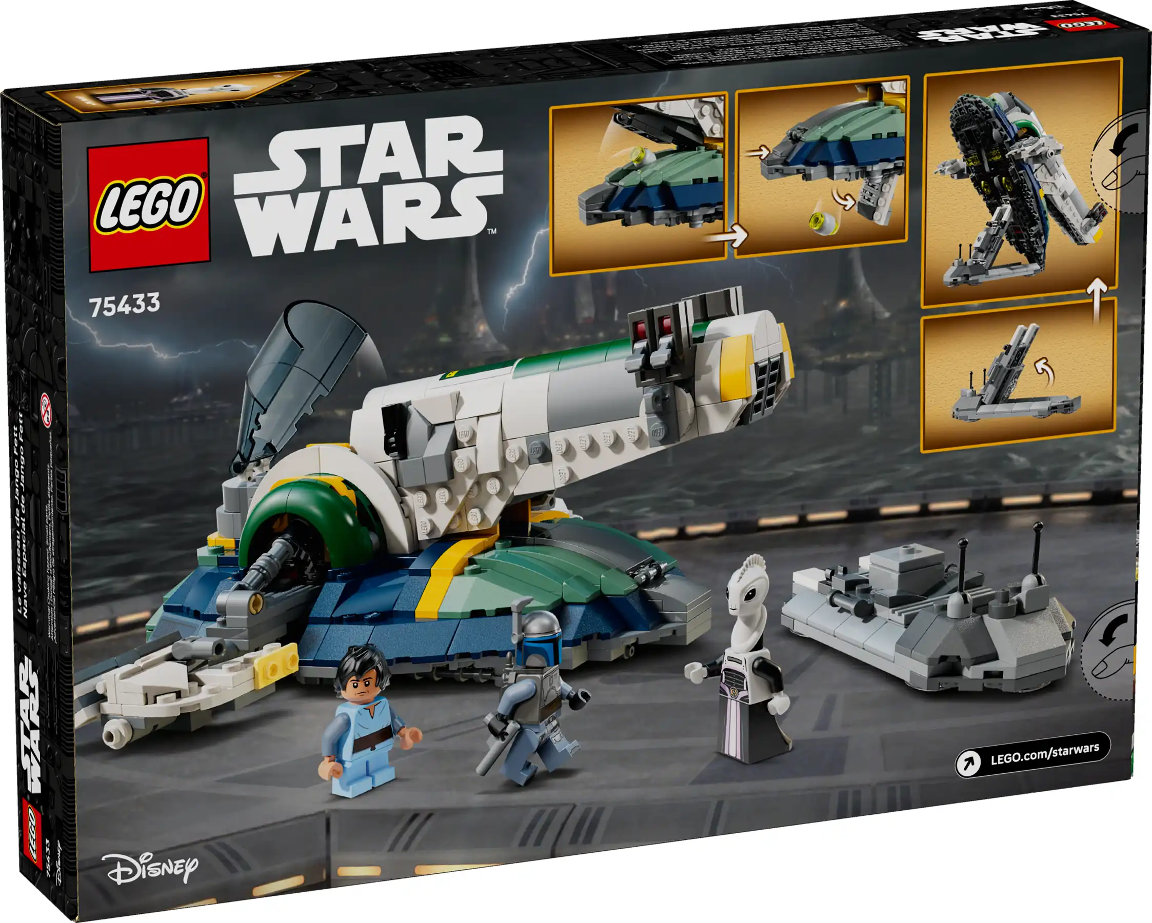 Zdjecie zestawu LEGO 75433 Star Wars Statek kosmiczny Jango Fetta 3