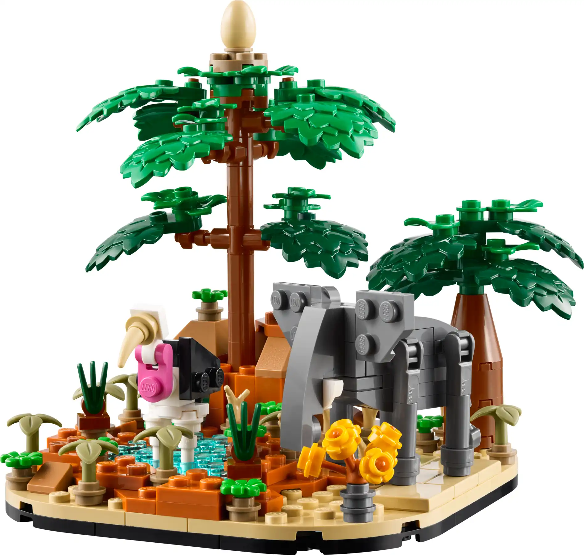 Zdjecie zestawu LEGO 40784 Inne Diorama z afrykańską sawanną 1