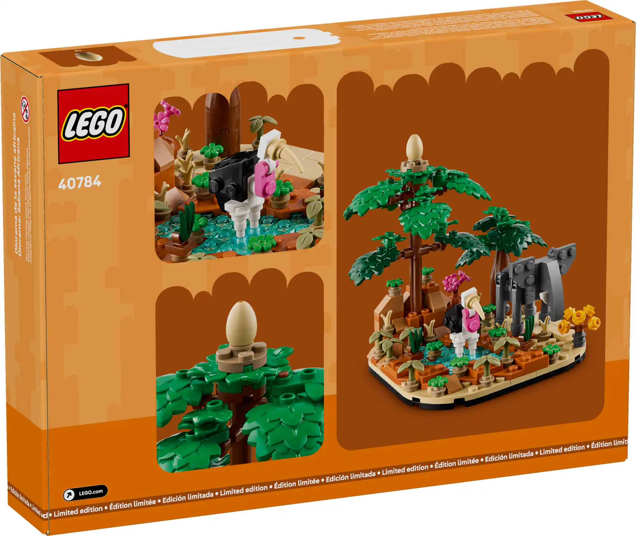 Zdjecie zestawu LEGO 40784 Inne Diorama z afrykańską sawanną 3