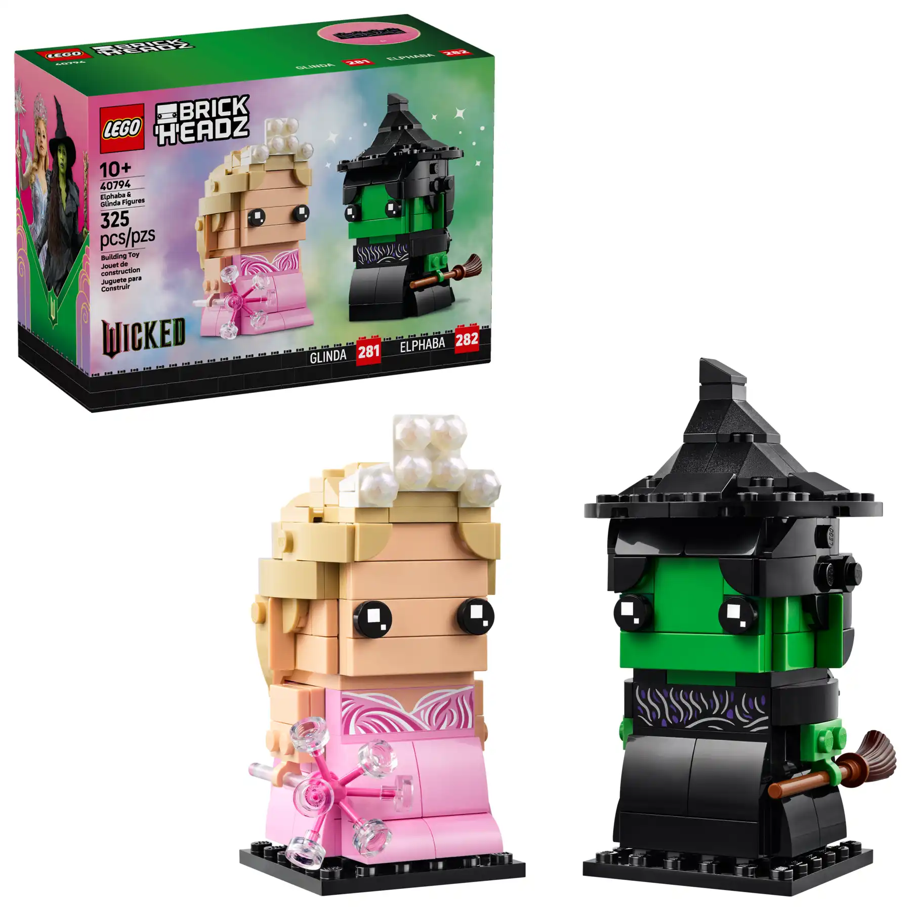 Zdjecie zestawu LEGO 40794 Wicked Figurki Elphaby i Glindy 1