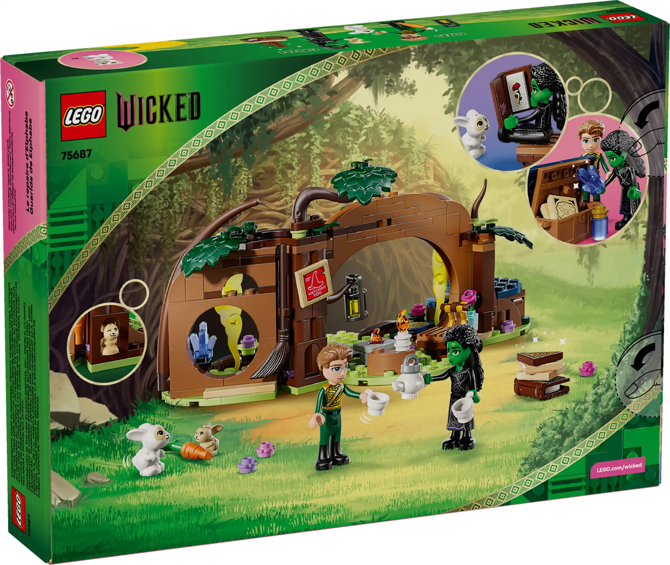 Zdjecie zestawu LEGO 75687 Wicked Kryjówka Elphaby 2