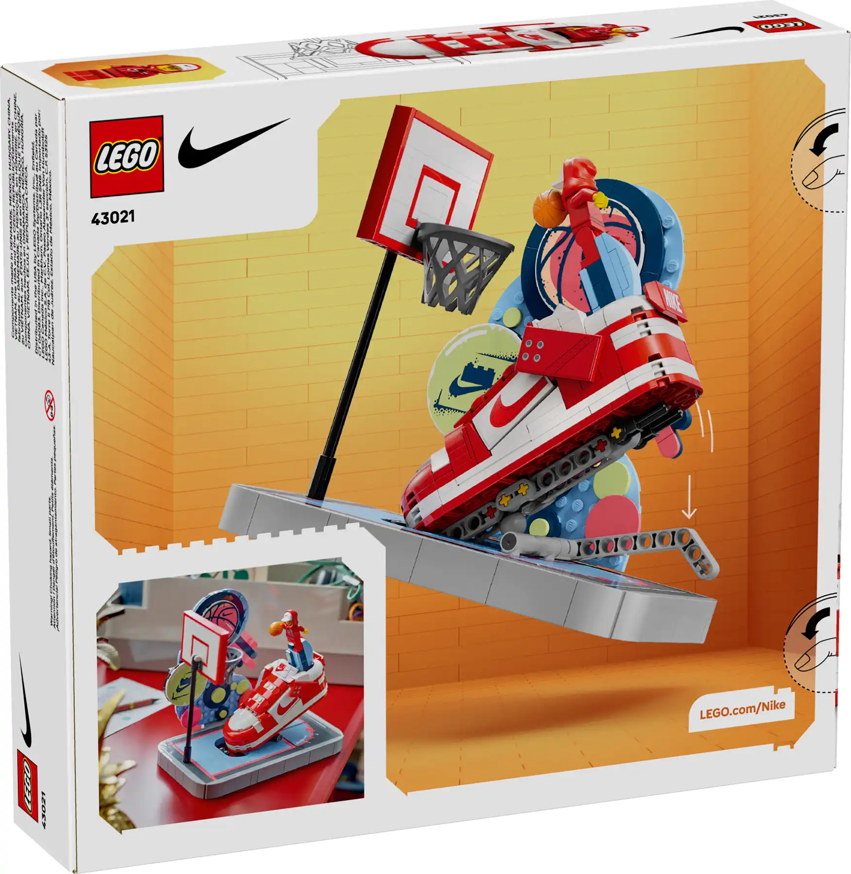 Zdjecie zestawu LEGO 43021 Nike Nike Dunk Trickshot 3
