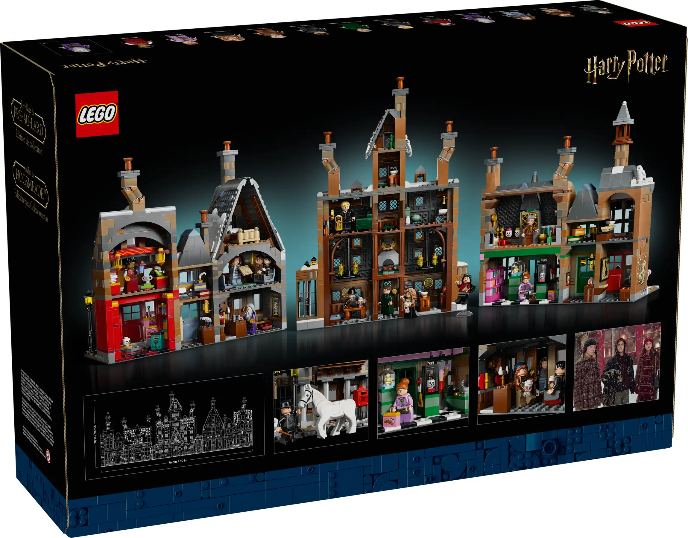 Zdjęcie zestawu LEGO 76457 Harry Potter Hogsmeade™ — edycja kolekcjonerska