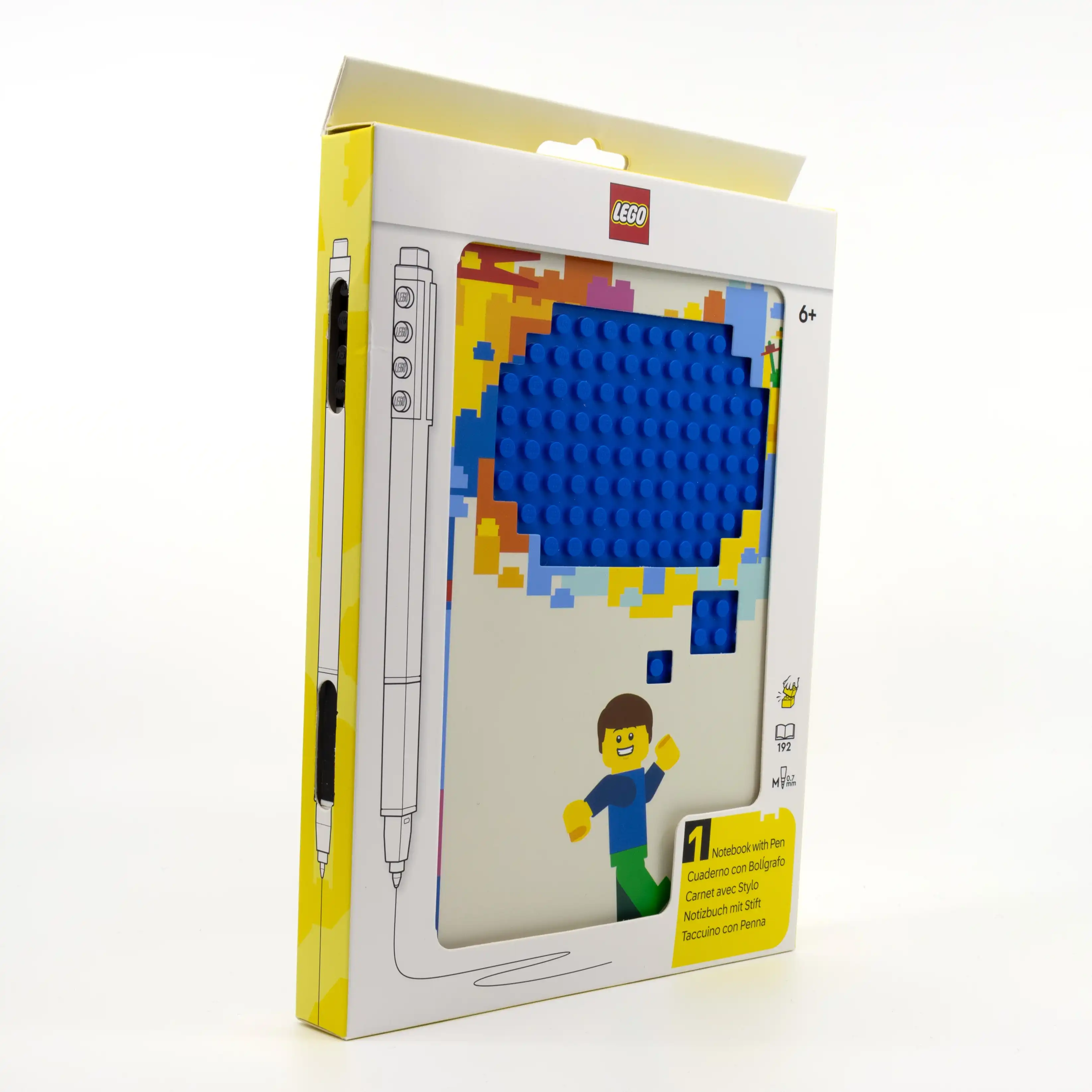 Zdjecie zestawu LEGO 5009525 Inne Notatnik z recyklingu z długopisem żelowym — myśli 1