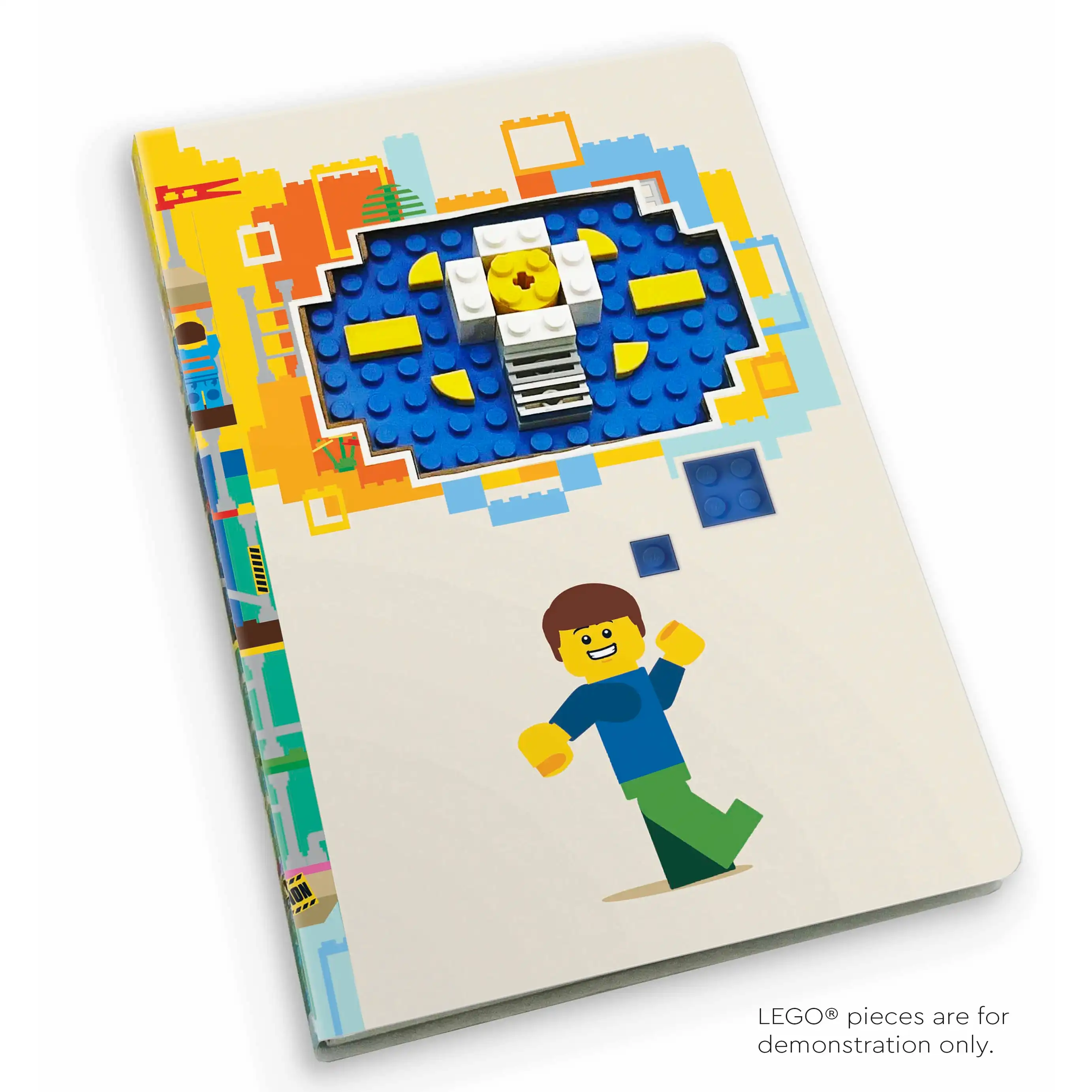 Zdjecie zestawu LEGO 5009525 Inne Notatnik z recyklingu z długopisem żelowym — myśli 2