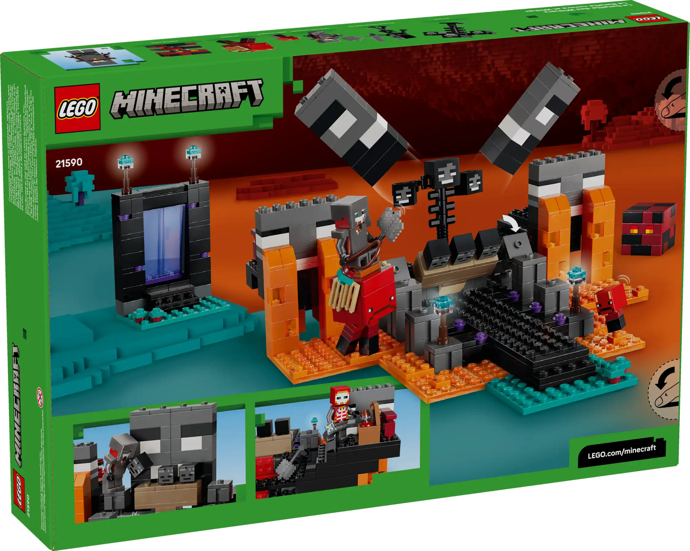 Zdjecie zestawu LEGO 21590 Minecraft Walka z Witherem 2