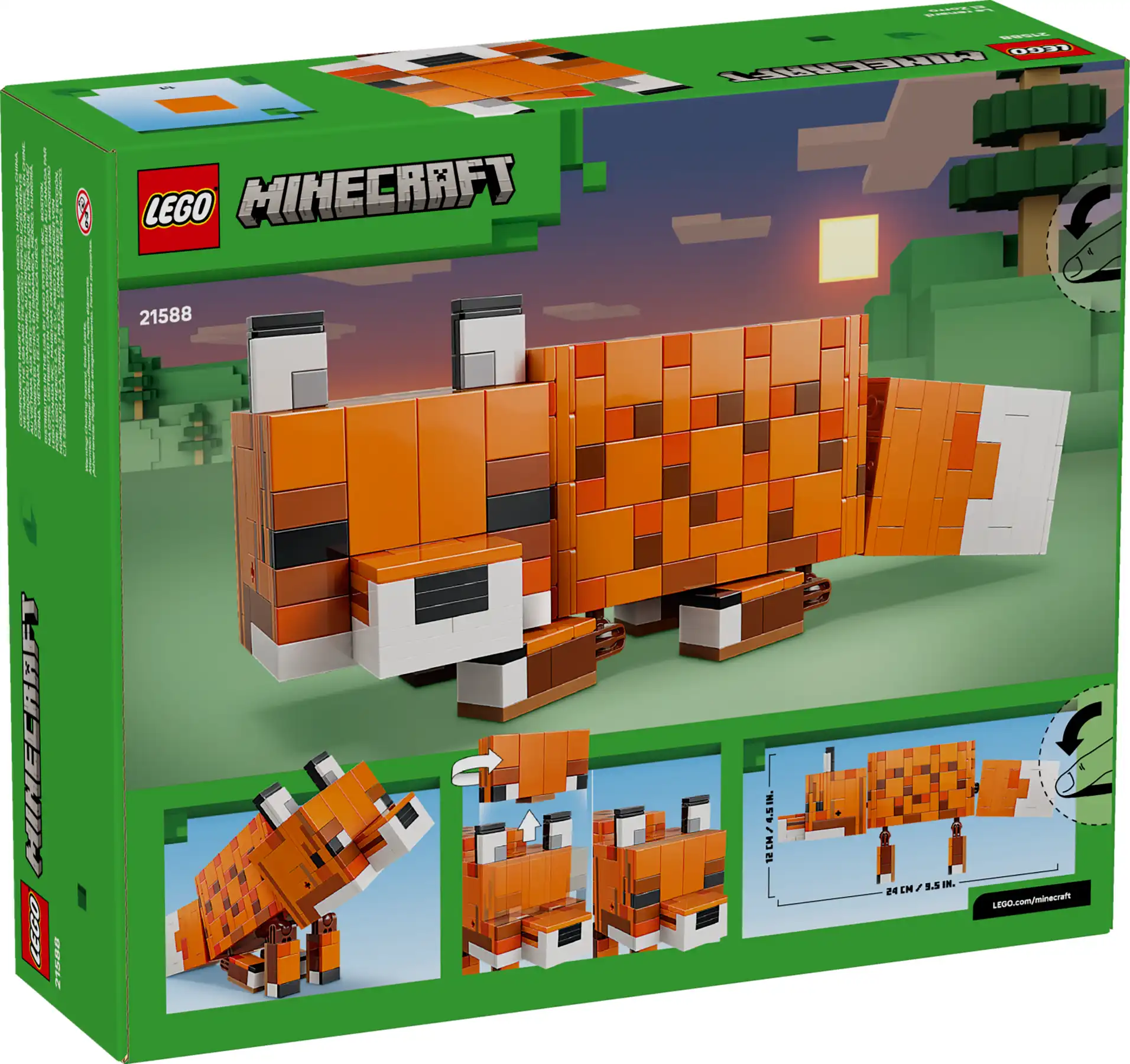 Zdjecie zestawu LEGO 21588 Minecraft Lis 3