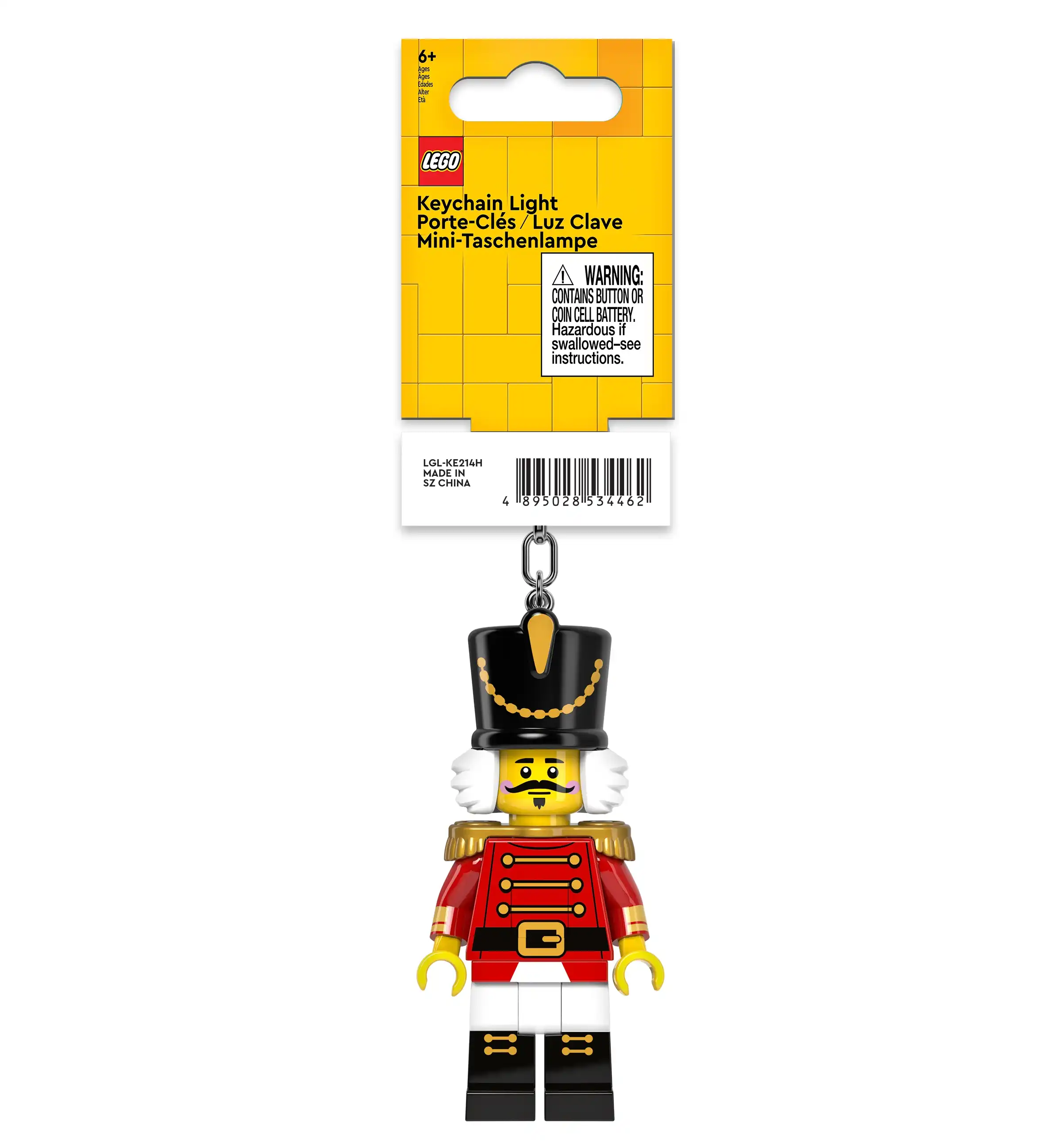 Zdjecie zestawu LEGO 5008989 Minifigurki Breloczek-latarka z dziadkiem do orzechów 1