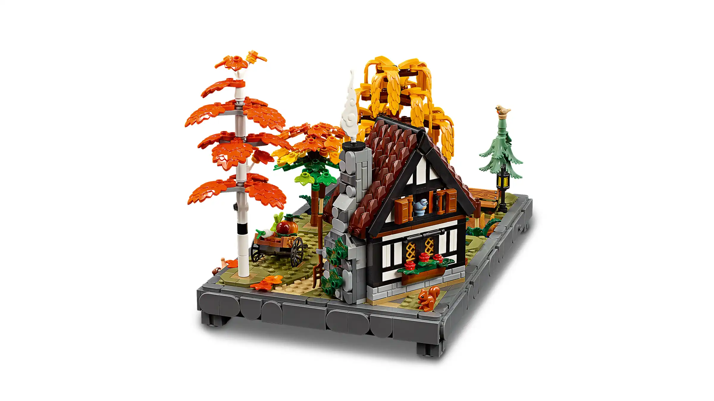 LEGO Icons 11372 – Jesienny ogród z chatką – zdjęcie 10