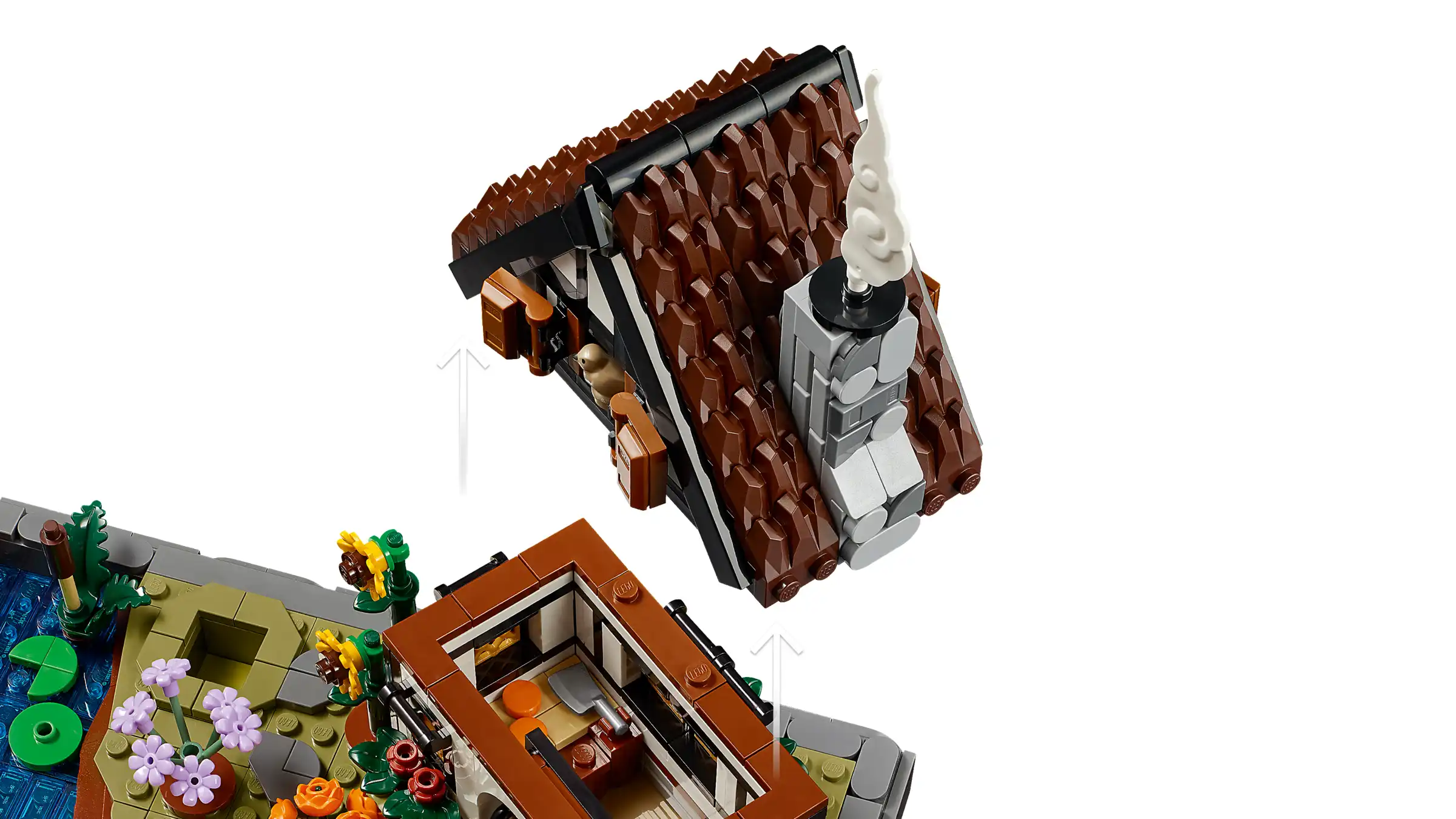 LEGO Icons 11372 – Jesienny ogród z chatką – zdjęcie 12