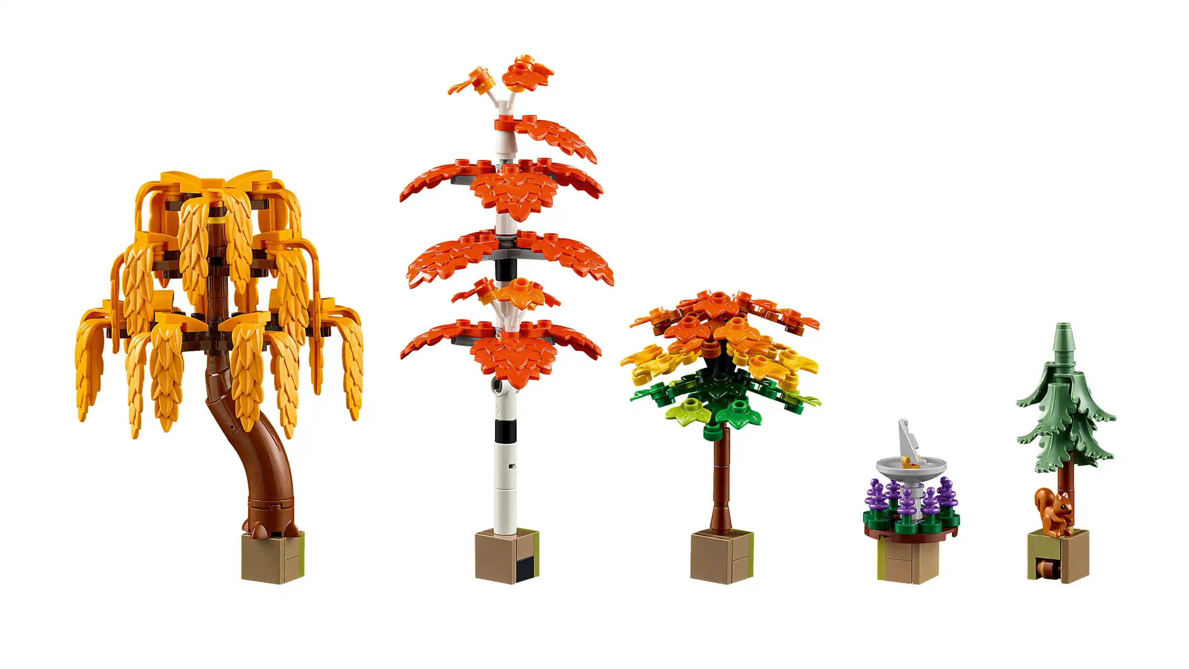 LEGO Icons 11372 – Jesienny ogród z chatką – zdjęcie 14