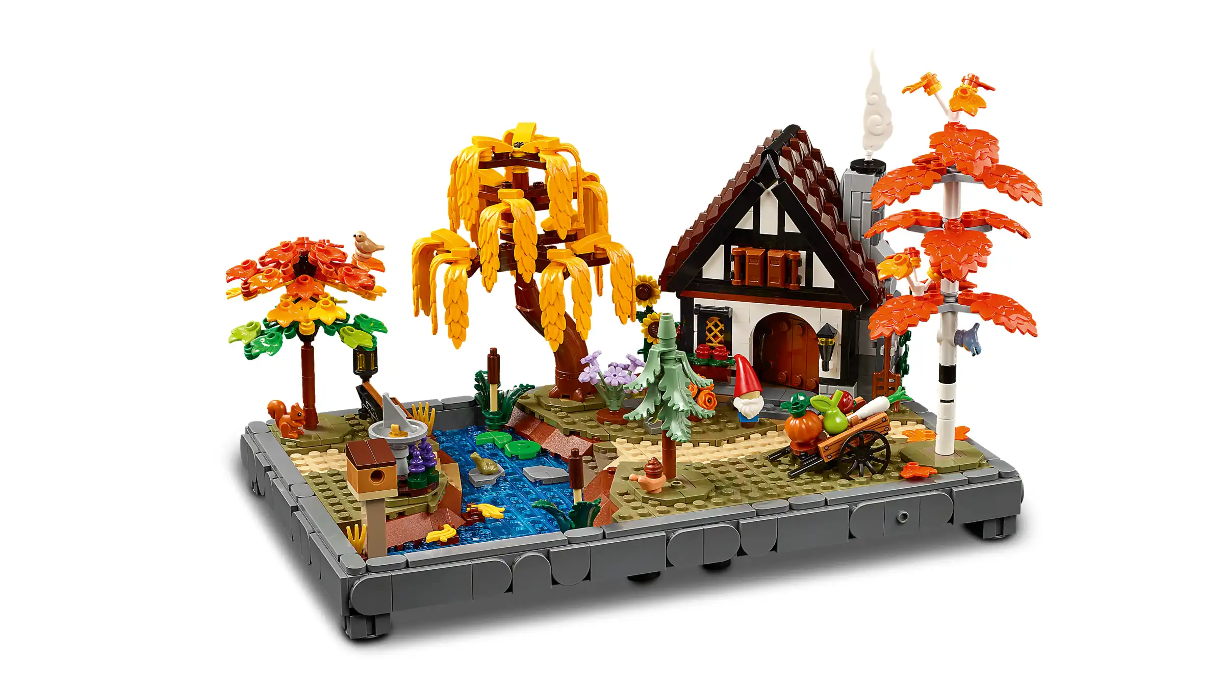 LEGO Icons 11372 – Jesienny ogród z chatką – zdjęcie 15