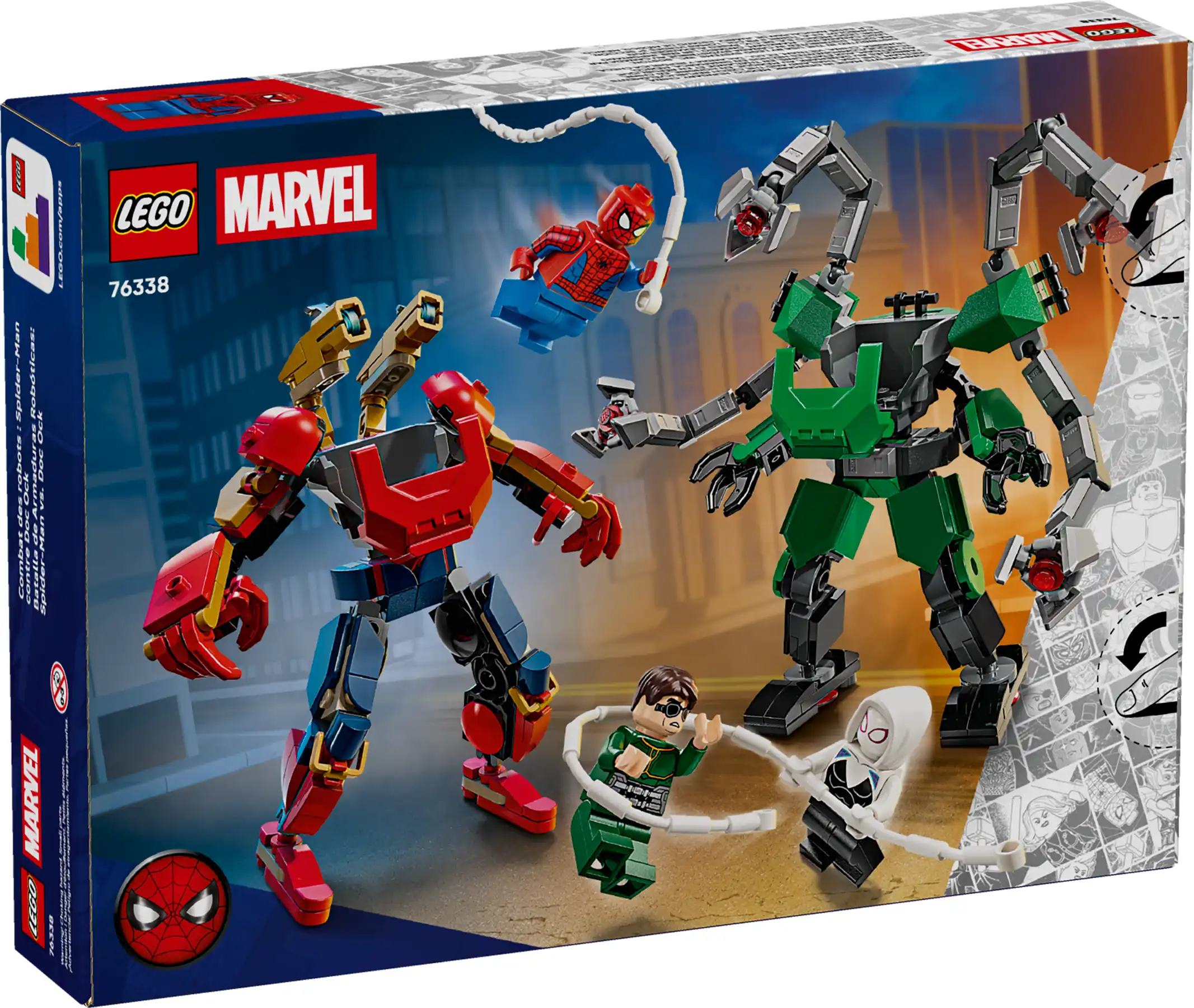 Zdjecie zestawu LEGO 76338 Marvel Bitwa mechów: Spider-Man kontra Doc Ock 1