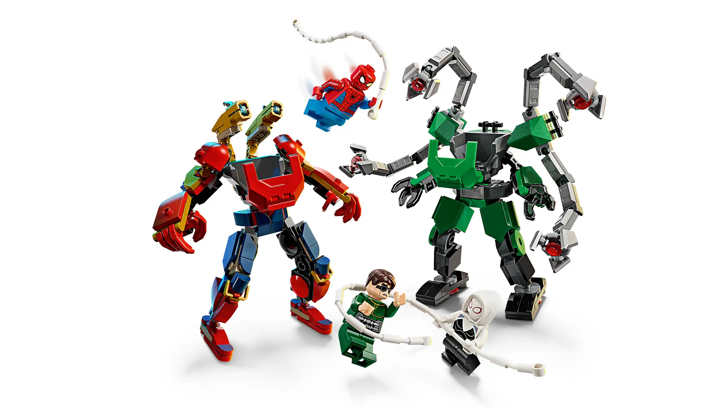 Zdjecie zestawu LEGO 76338 Marvel Bitwa mechów: Spider-Man kontra Doc Ock 3