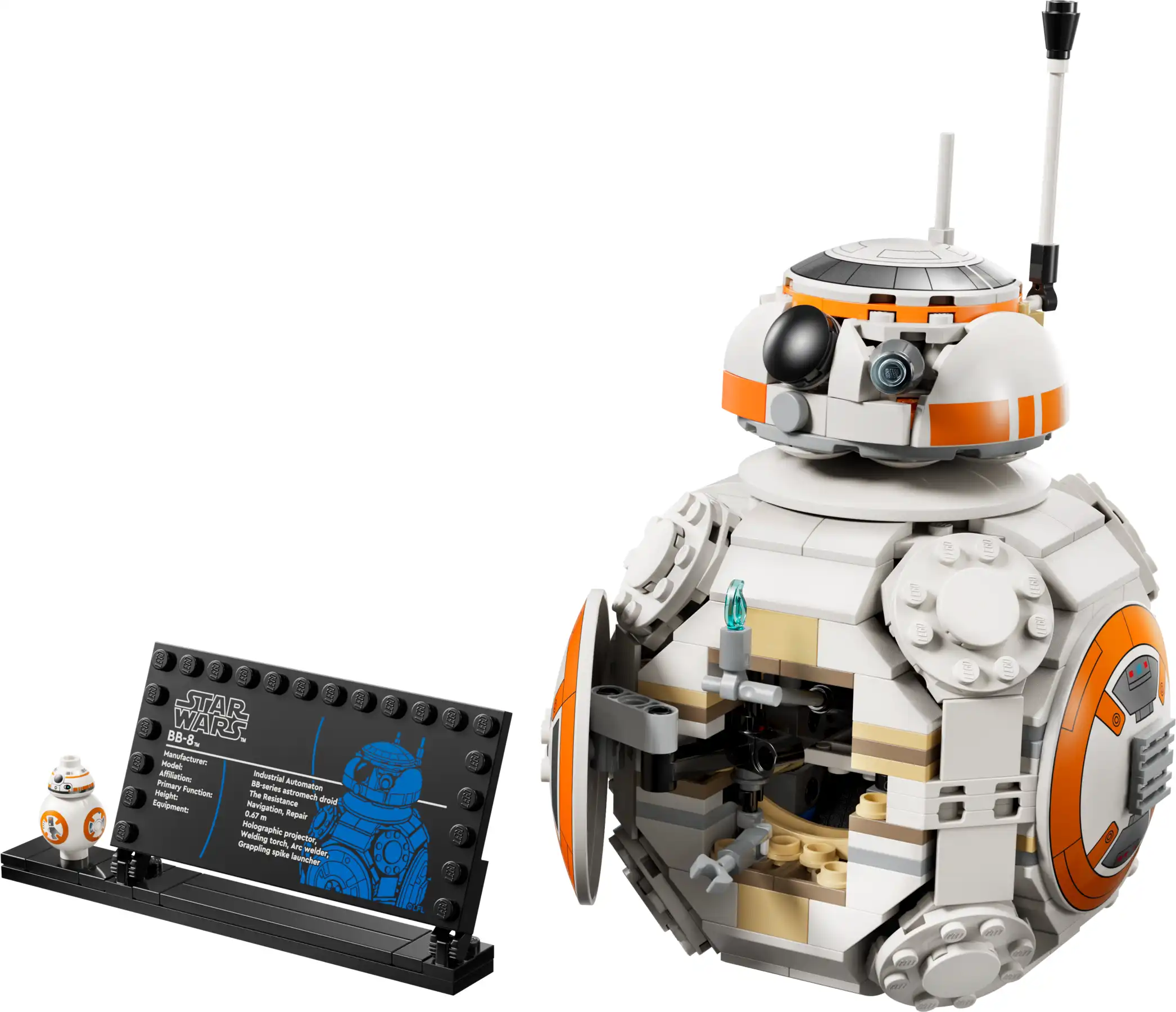Zdjecie zestawu LEGO 75452 Star Wars Droid astromechaniczny BB-8™ 1
