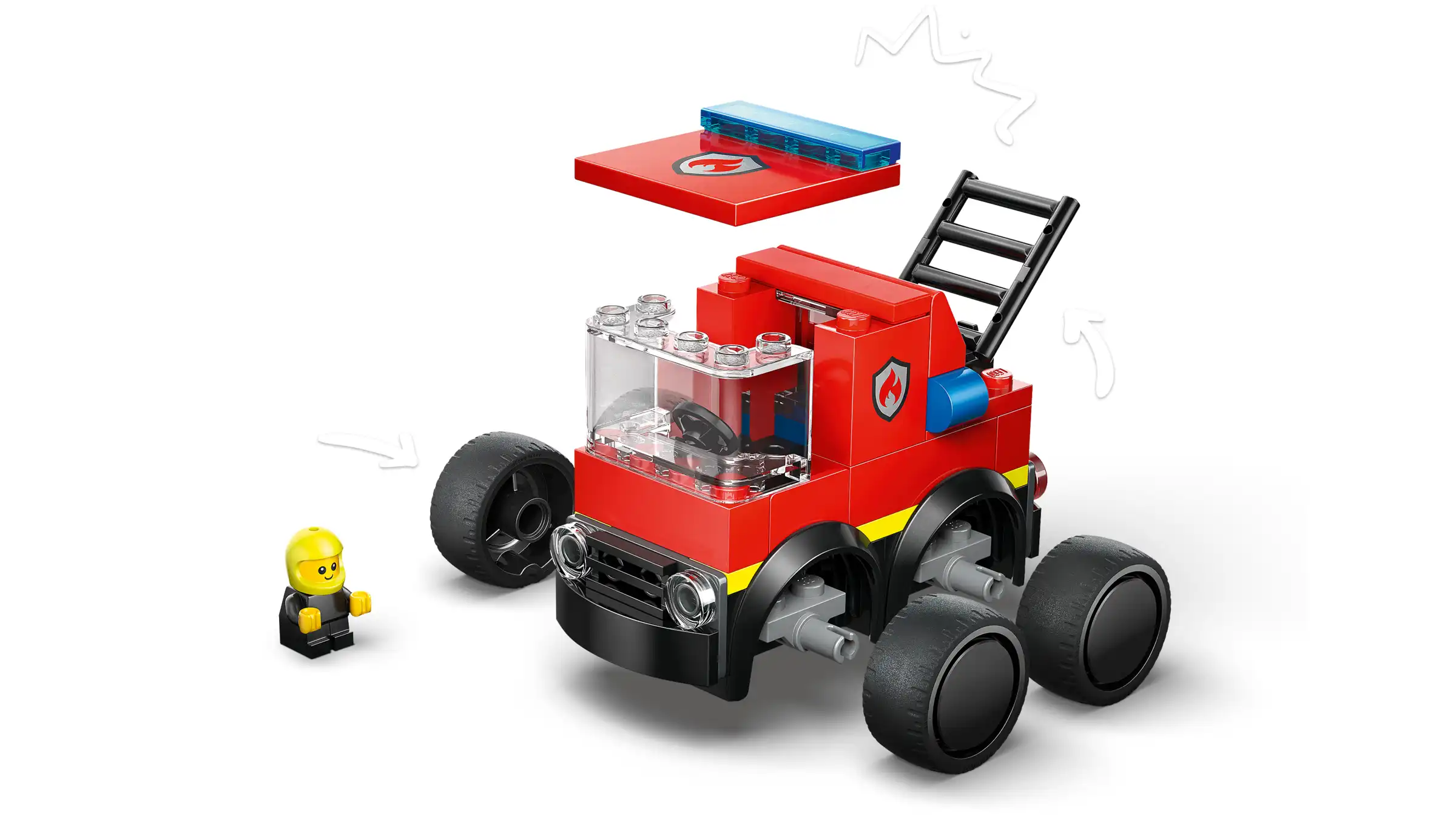 Zdjecie zestawu LEGO 60482 City Pojazdy — Wóz strażacki 3