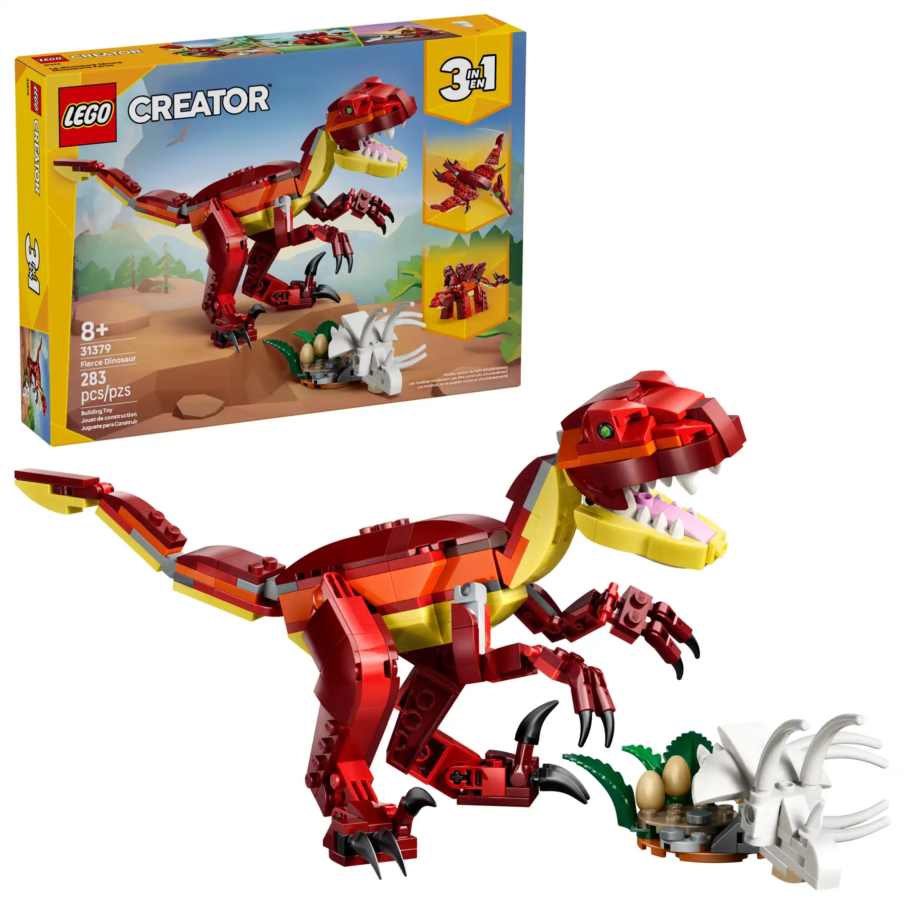 Zdjecie zestawu LEGO 31379 Creator 3 w 1 Groźny dinozaur 1