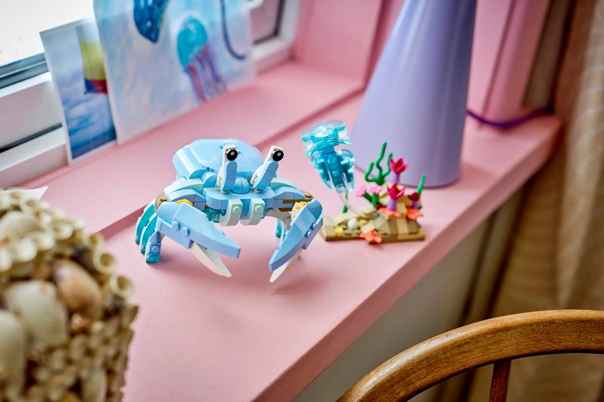 Zdjecie zestawu LEGO 31385 Creator 3 w 1 Zwierzęta morskie: piękny delfin 1