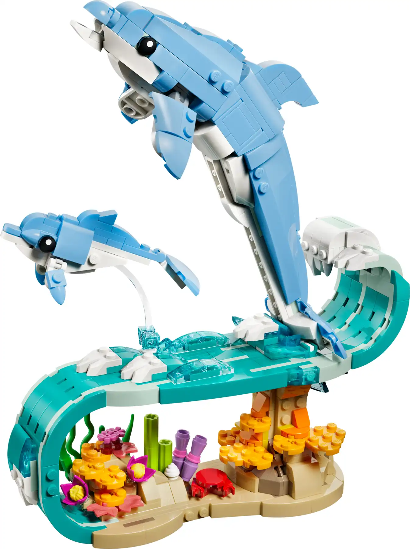 Zdjecie zestawu LEGO 31385 Creator 3 w 1 Zwierzęta morskie: piękny delfin 4