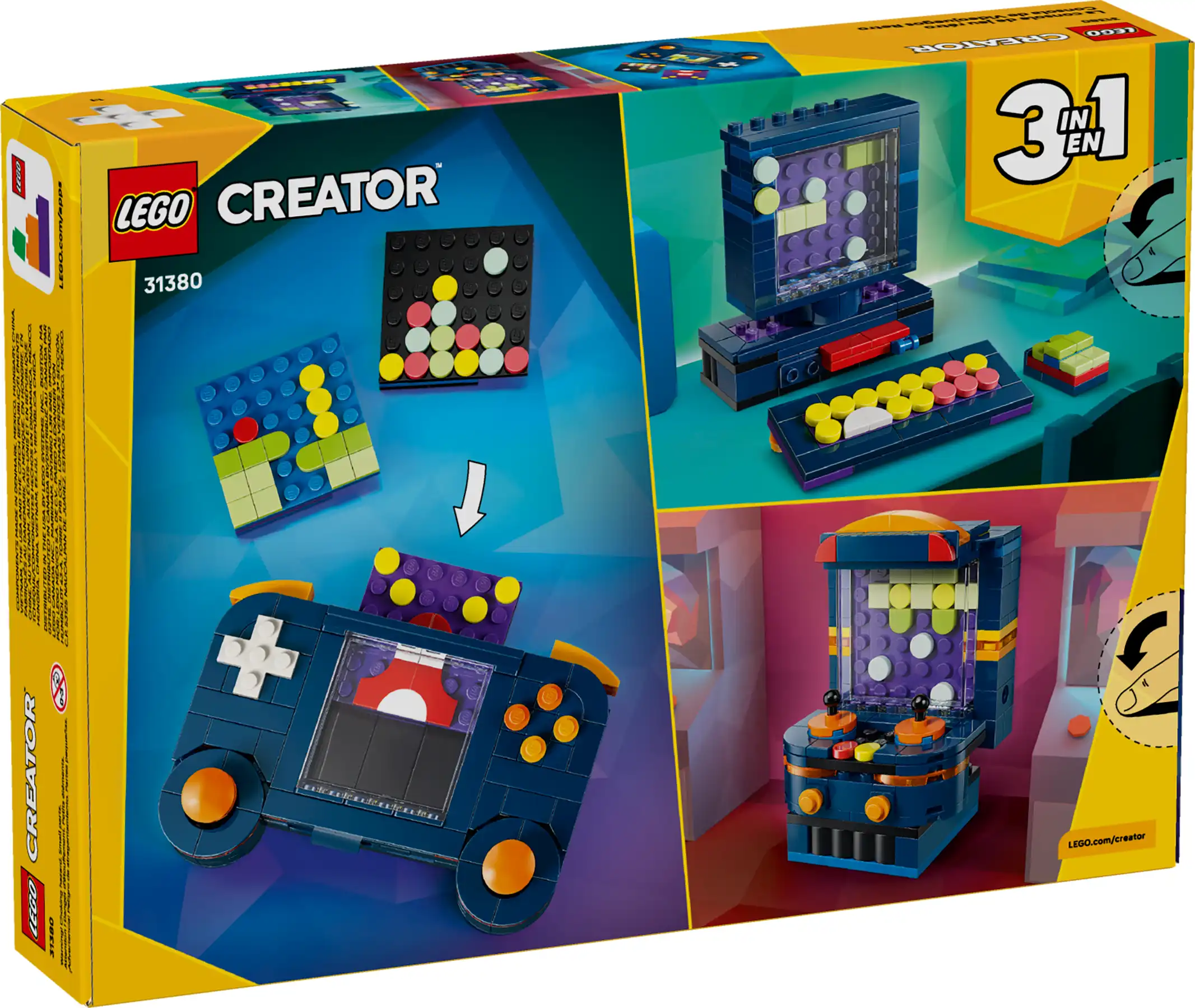 Zdjecie zestawu LEGO 31380 Creator 3 w 1 Konsola do gry retro 4