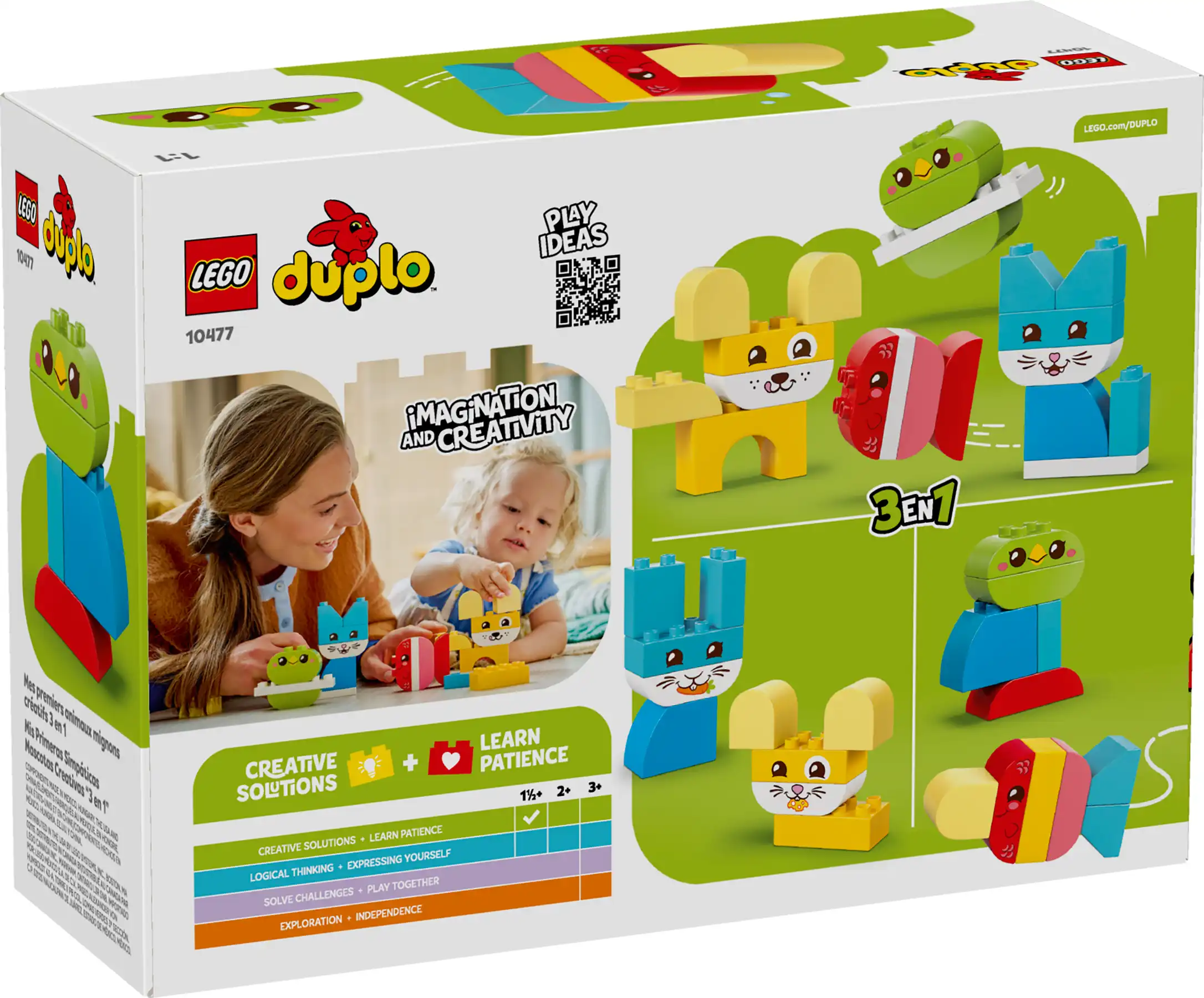 Zdjecie zestawu LEGO 10477 DUPLO Kreatywne zwierzaki 3 w 1 3
