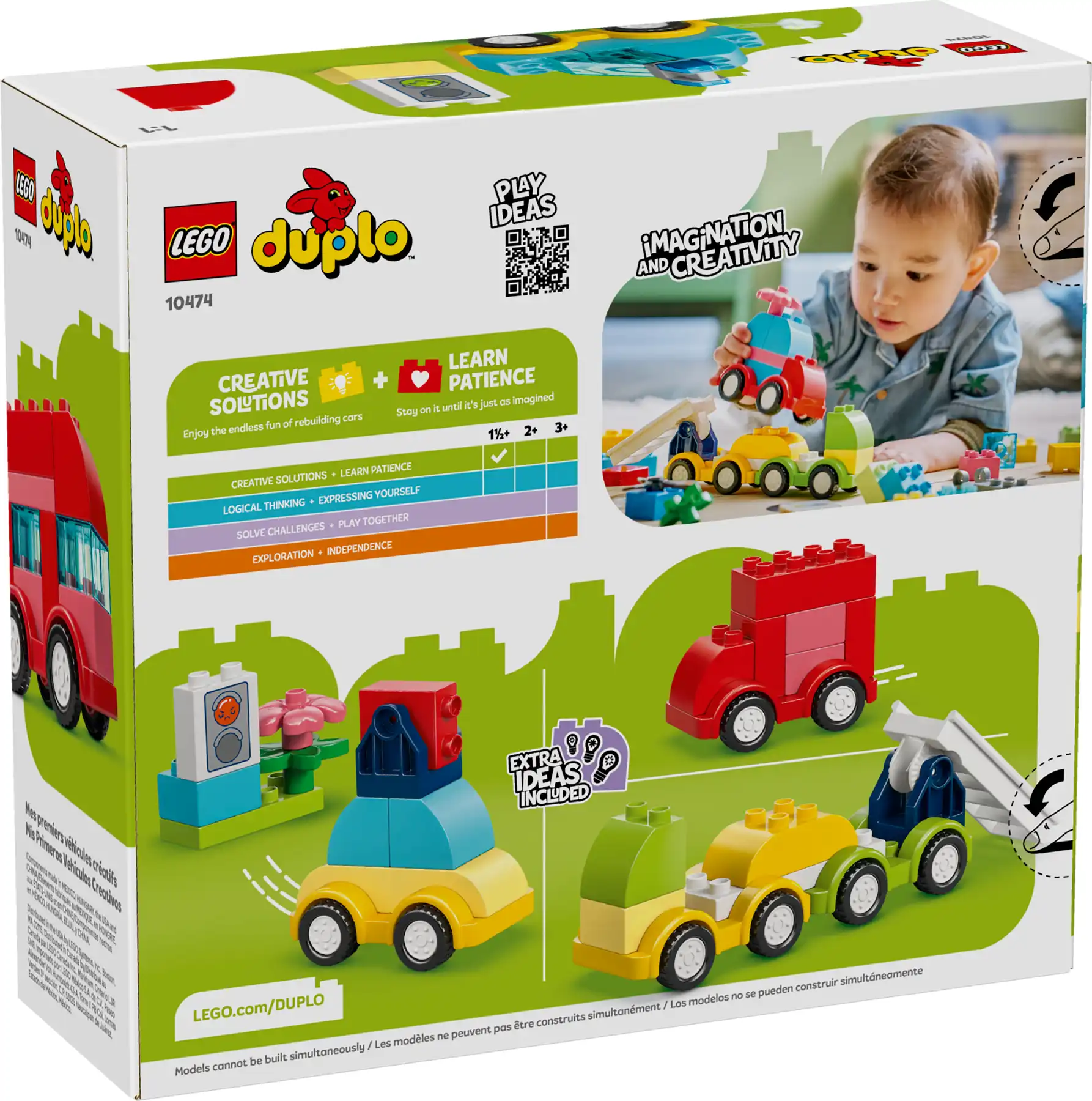 Zdjecie zestawu LEGO 10474 DUPLO Kreatywne pojazdy 4