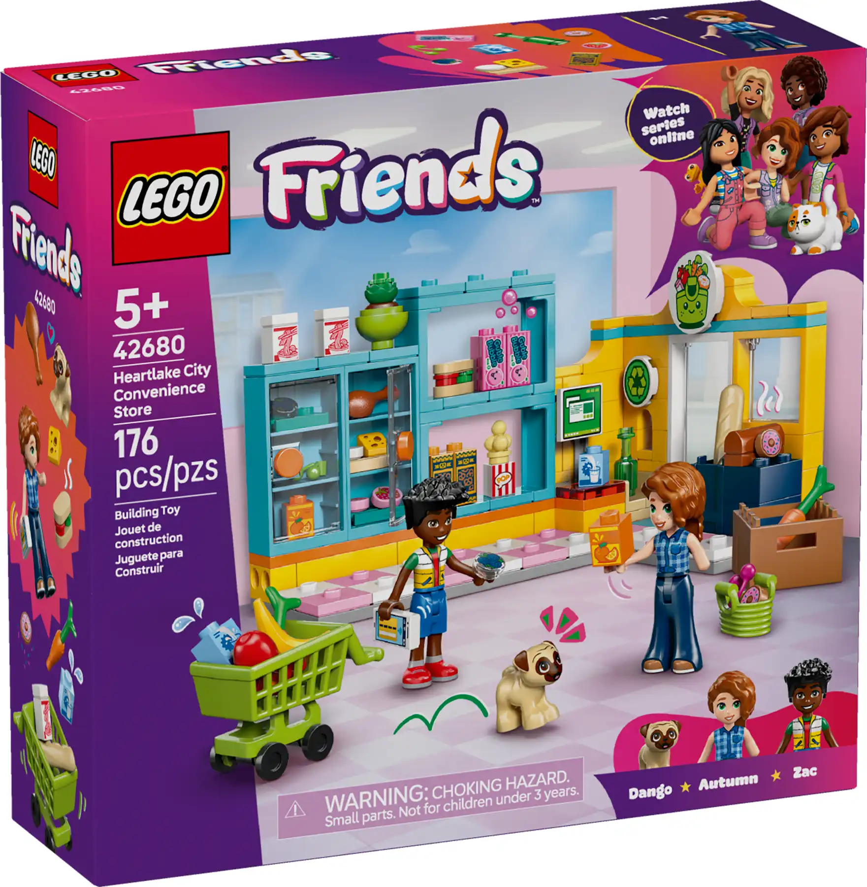 Zdjecie zestawu LEGO 42680 Friends Sklep spożywczy w mieście Heartlake 1