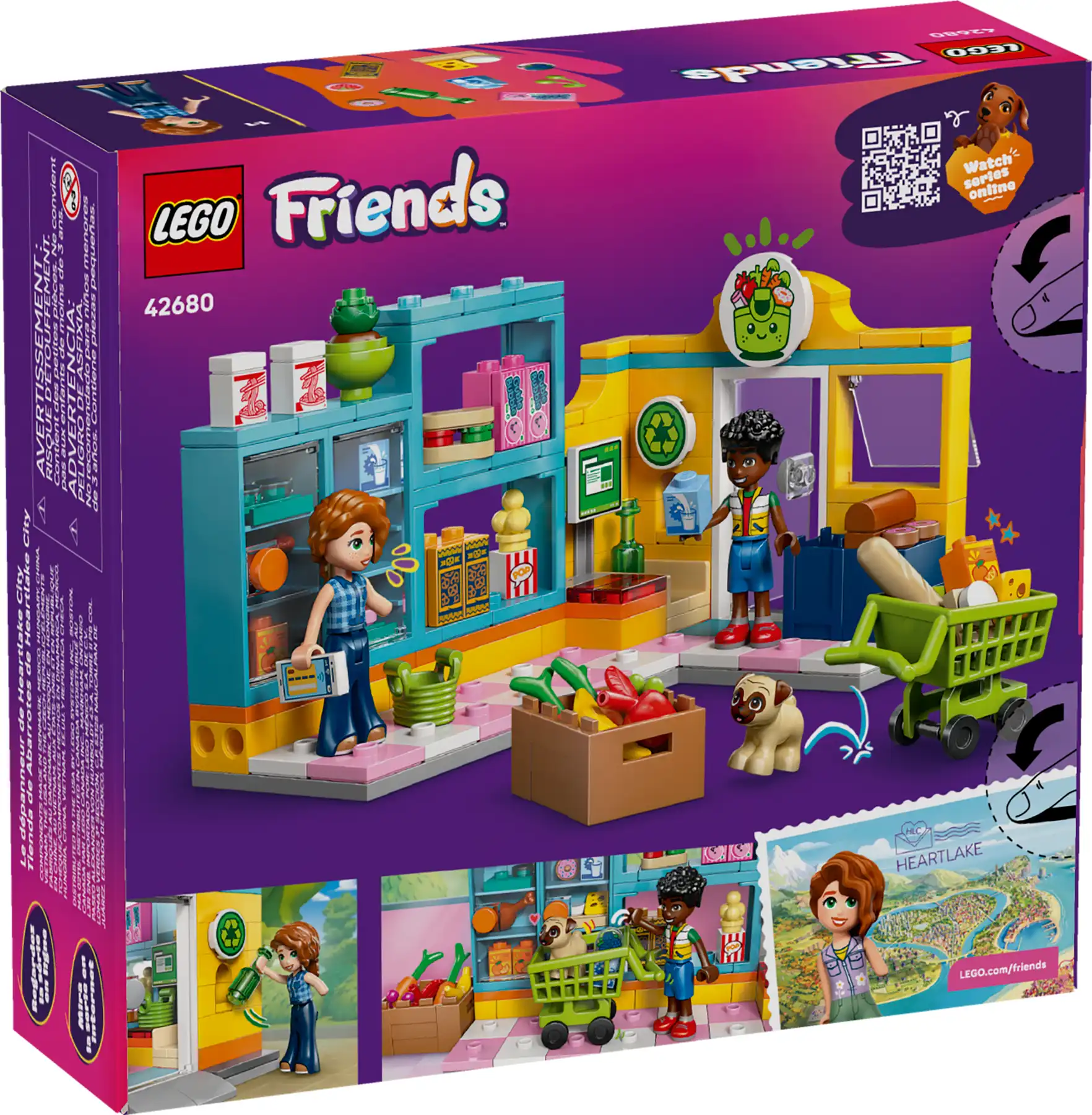 Zdjecie zestawu LEGO 42680 Friends Sklep spożywczy w mieście Heartlake 4