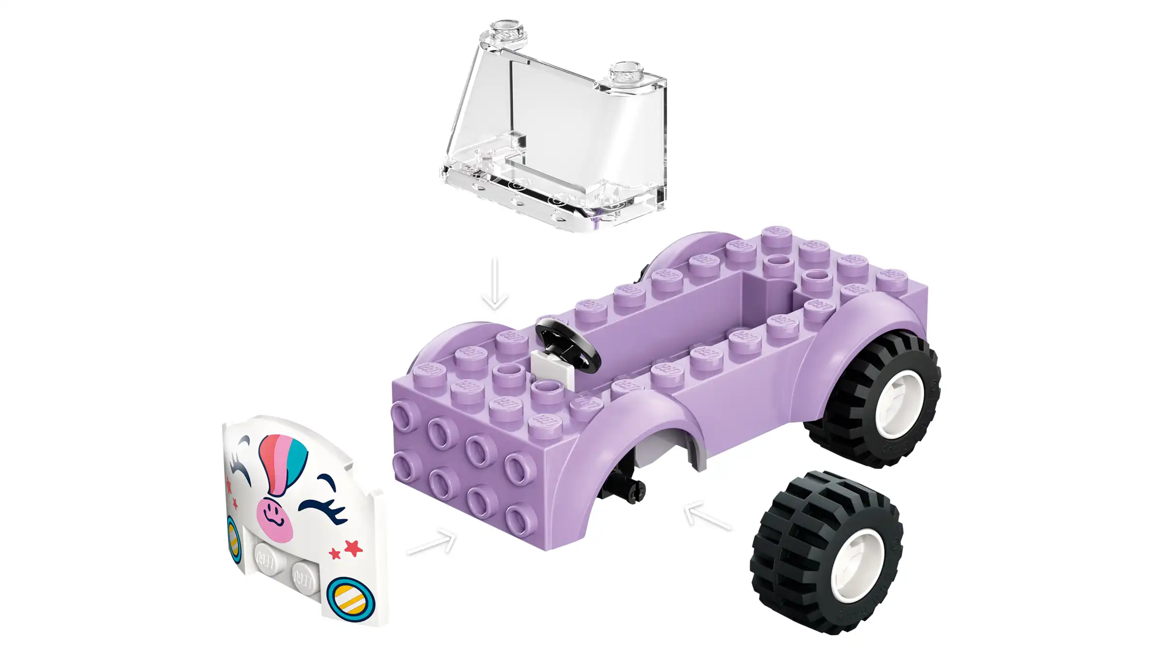 Zdjecie zestawu LEGO 42675 Friends Jednorożcowa dostawa tortu 4