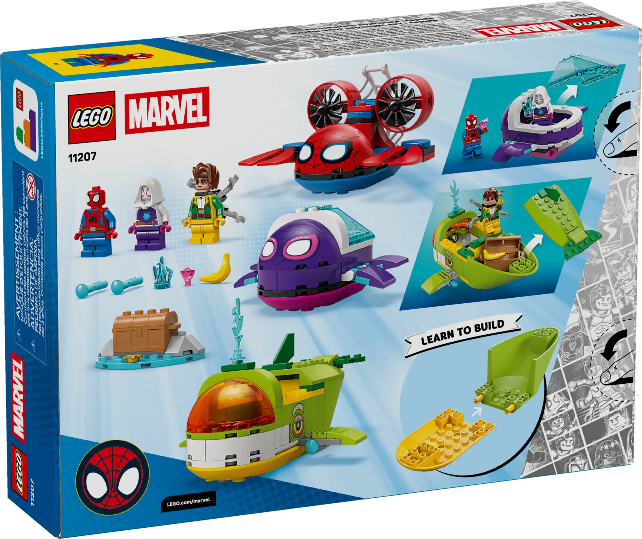 Zdjecie zestawu LEGO 11207 Marvel Spidey: podwodne pojazdy 3