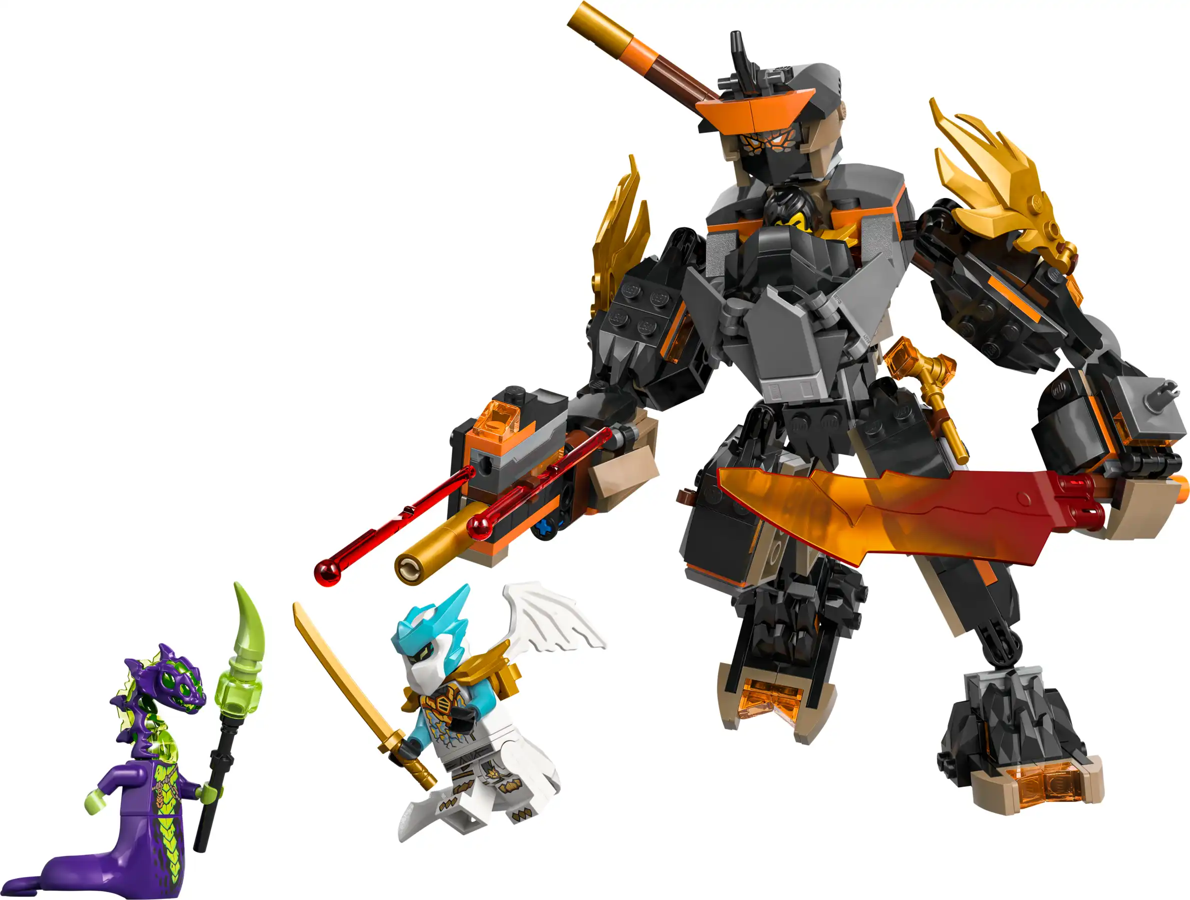 Zdjecie zestawu LEGO 71854 NINJAGO Mech specjalny Cole’a i Zane w smoczej zbroi 3
