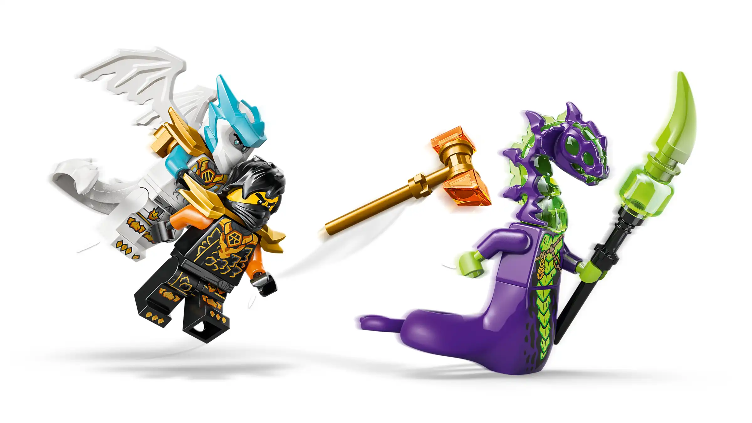 Zdjecie zestawu LEGO 71854 NINJAGO Mech specjalny Cole’a i Zane w smoczej zbroi 4