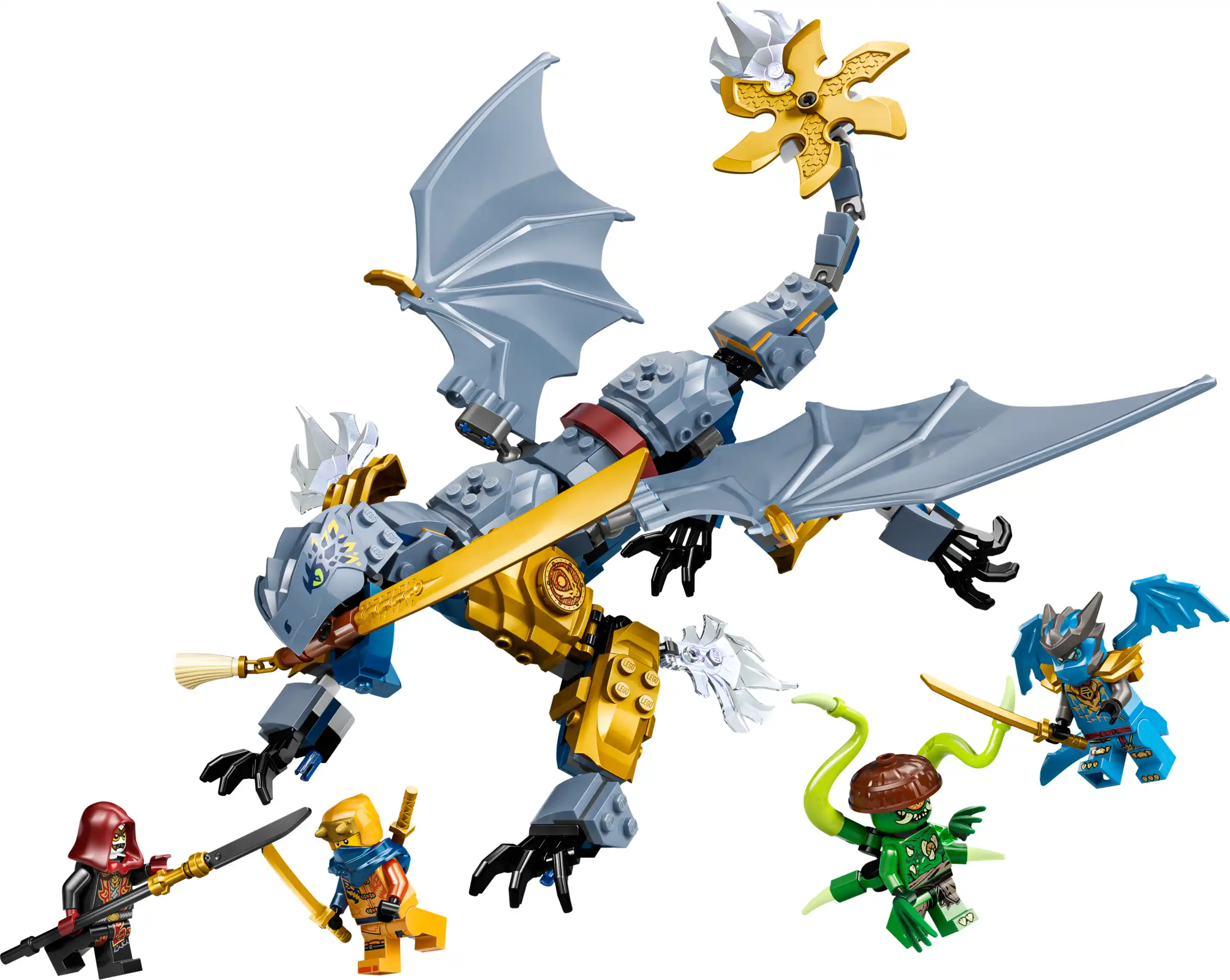 Zdjecie zestawu LEGO 71855 NINJAGO Bitwa smoka Riyu 2