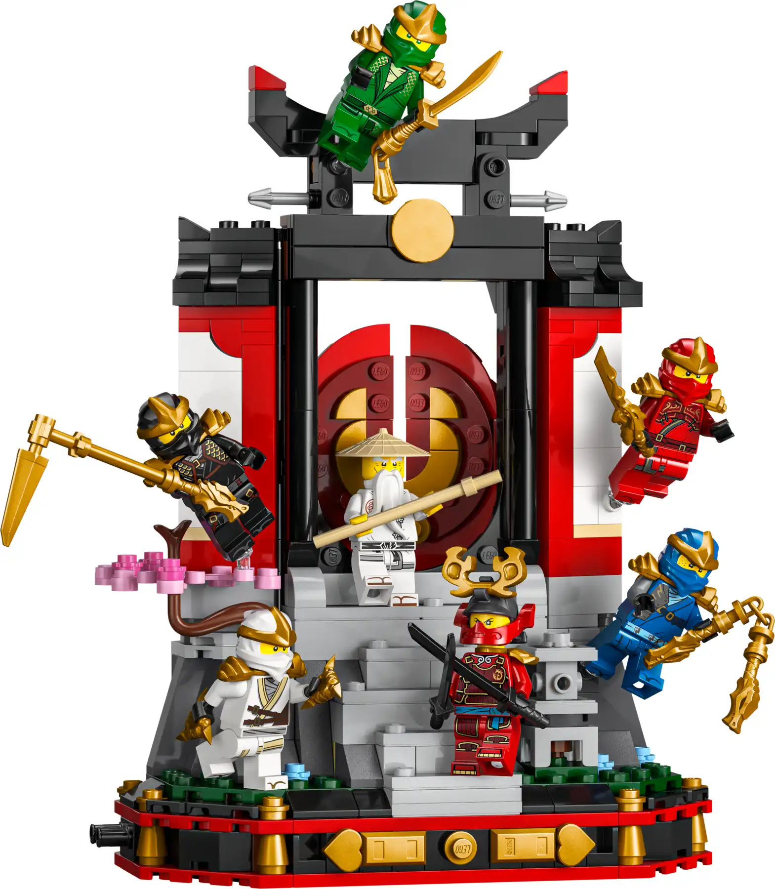 Zdjecie zestawu LEGO 71866 NINJAGO Ozdoba z postaciami ninja — 15-lecie 3