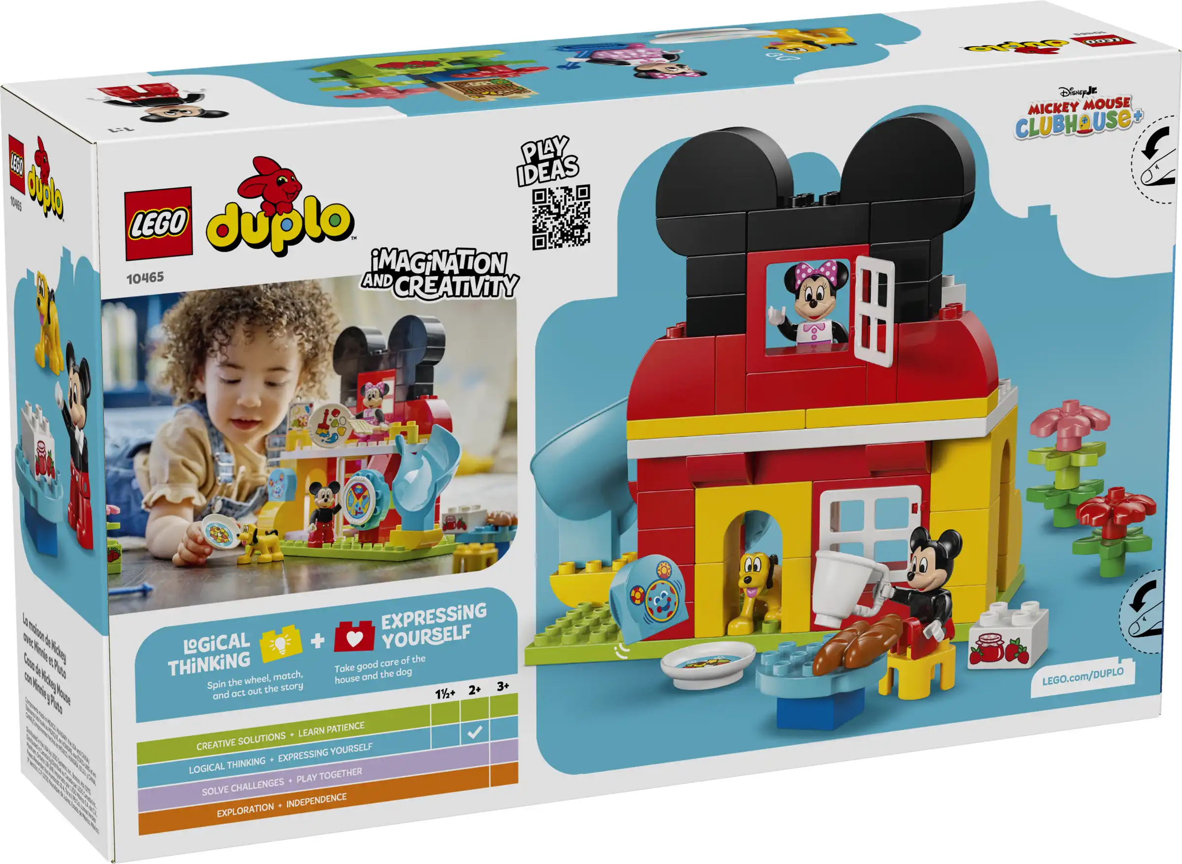 Zdjecie zestawu LEGO 10465 DUPLO Klub Myszki Miki z Minnie i Pluto 1