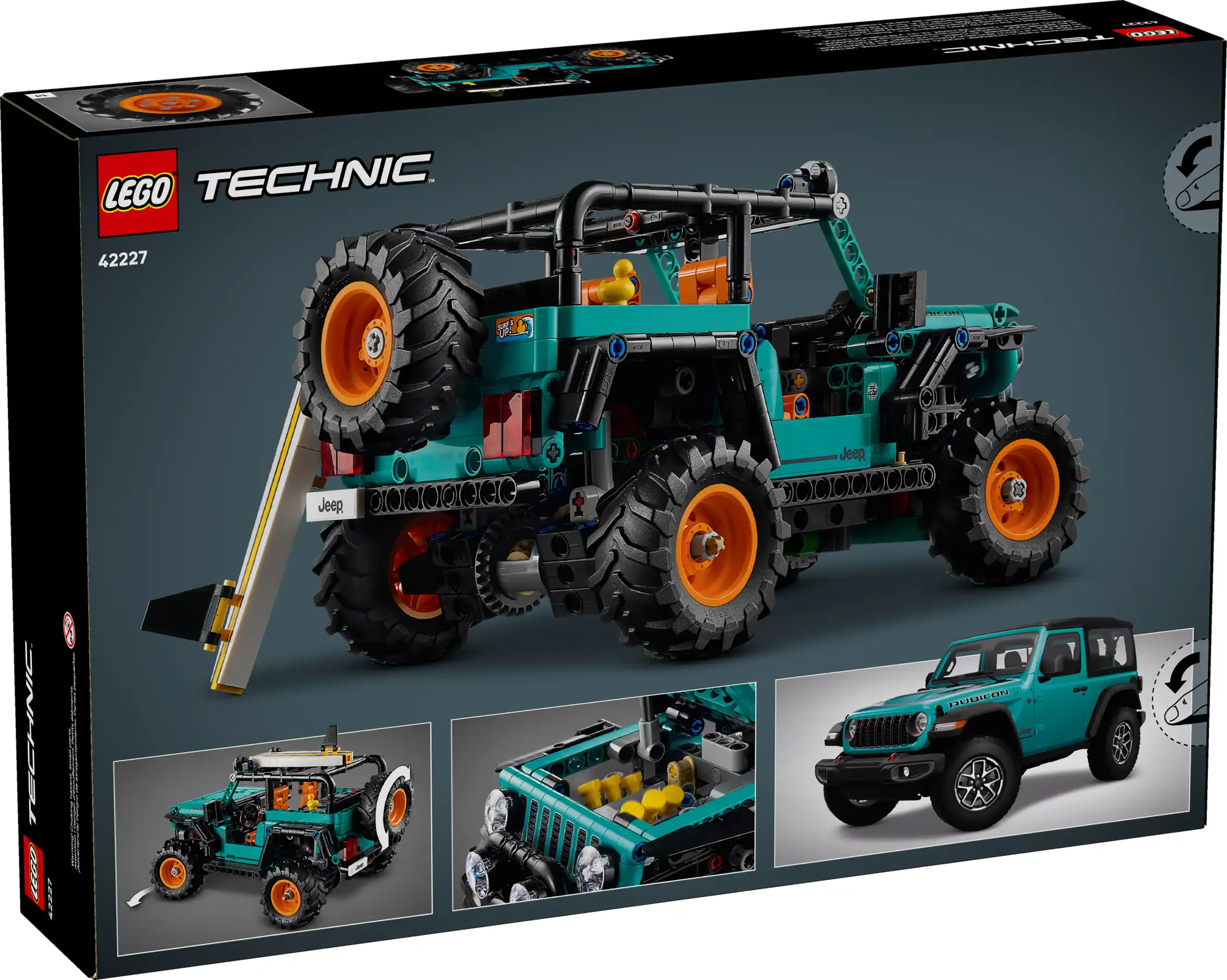 Zdjecie zestawu LEGO 42227 Technic SUV Jeep® Wrangler Rubicon 3
