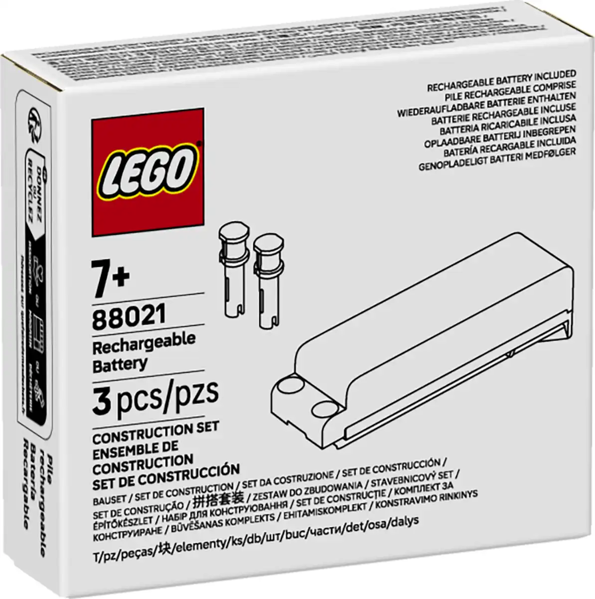 Zdjecie zestawu LEGO 88021 Powered UP Akumulator 1