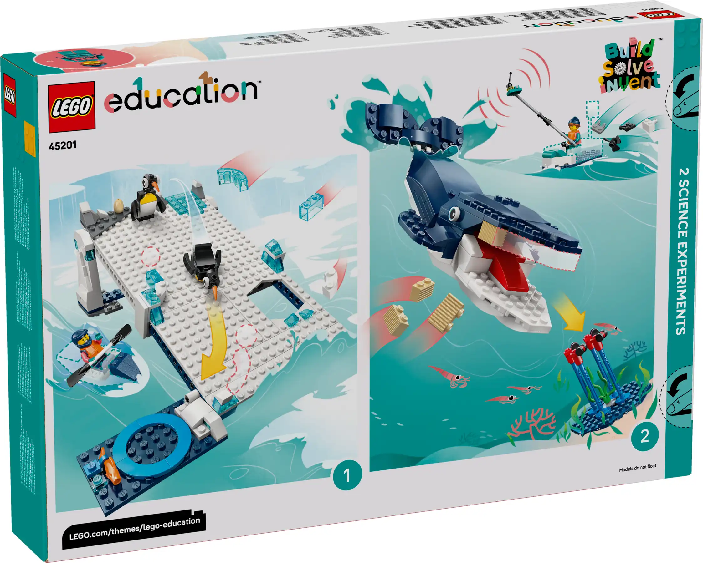 Zdjecie zestawu LEGO 45201 Education Zestaw naukowy ze zwierzętami Antarktydy 3