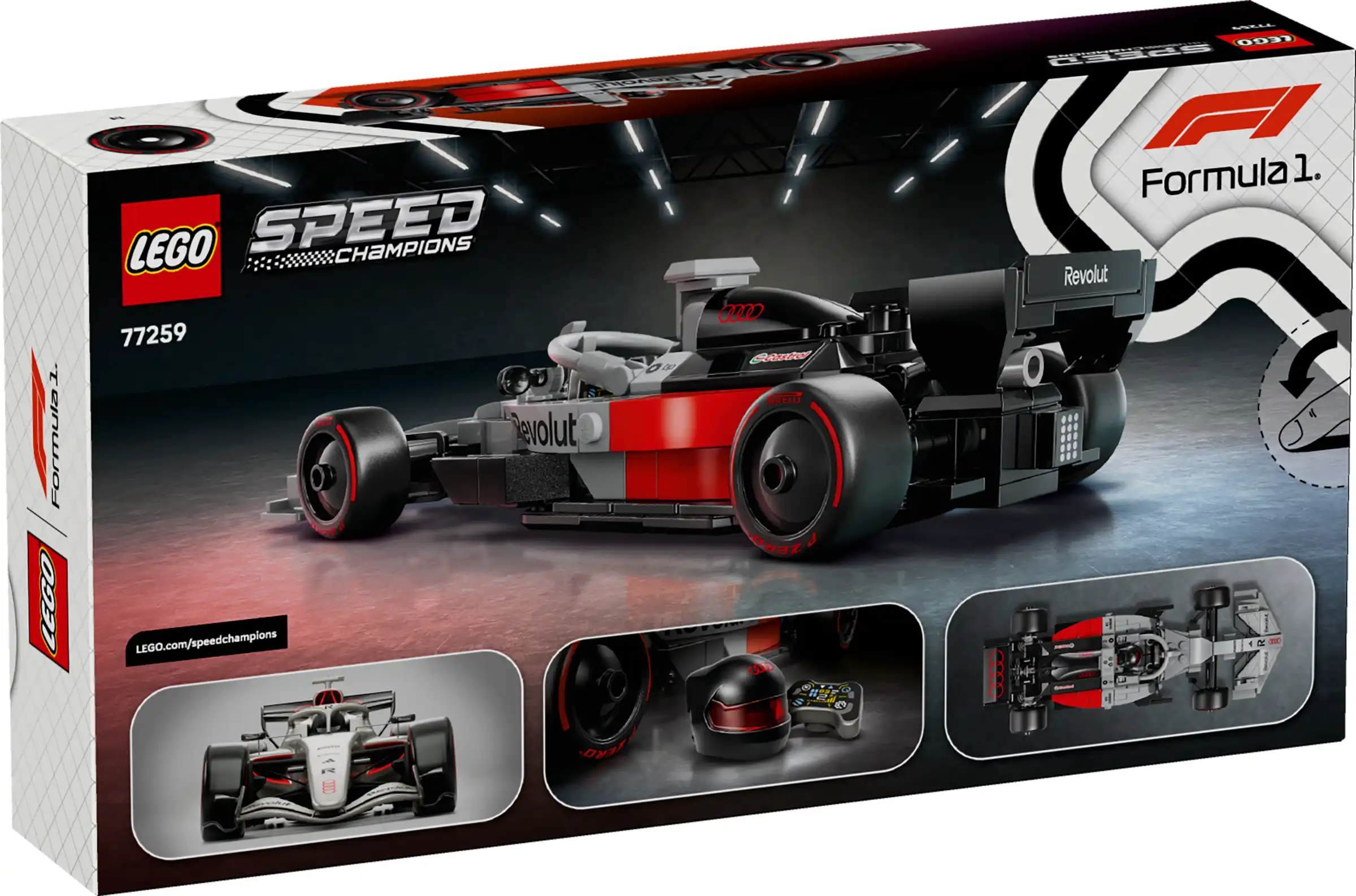 Zdjecie zestawu LEGO 77259 Speed Champions Bolid Audi Revolut F1® Team R26 2